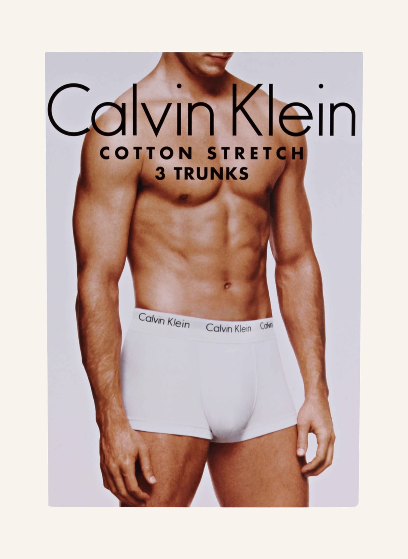Calvin Klein 3er-Pack Boxershorts COTTON STRETCH, Farbe: WEISS/ ROT/ BLAU (Bild 3)