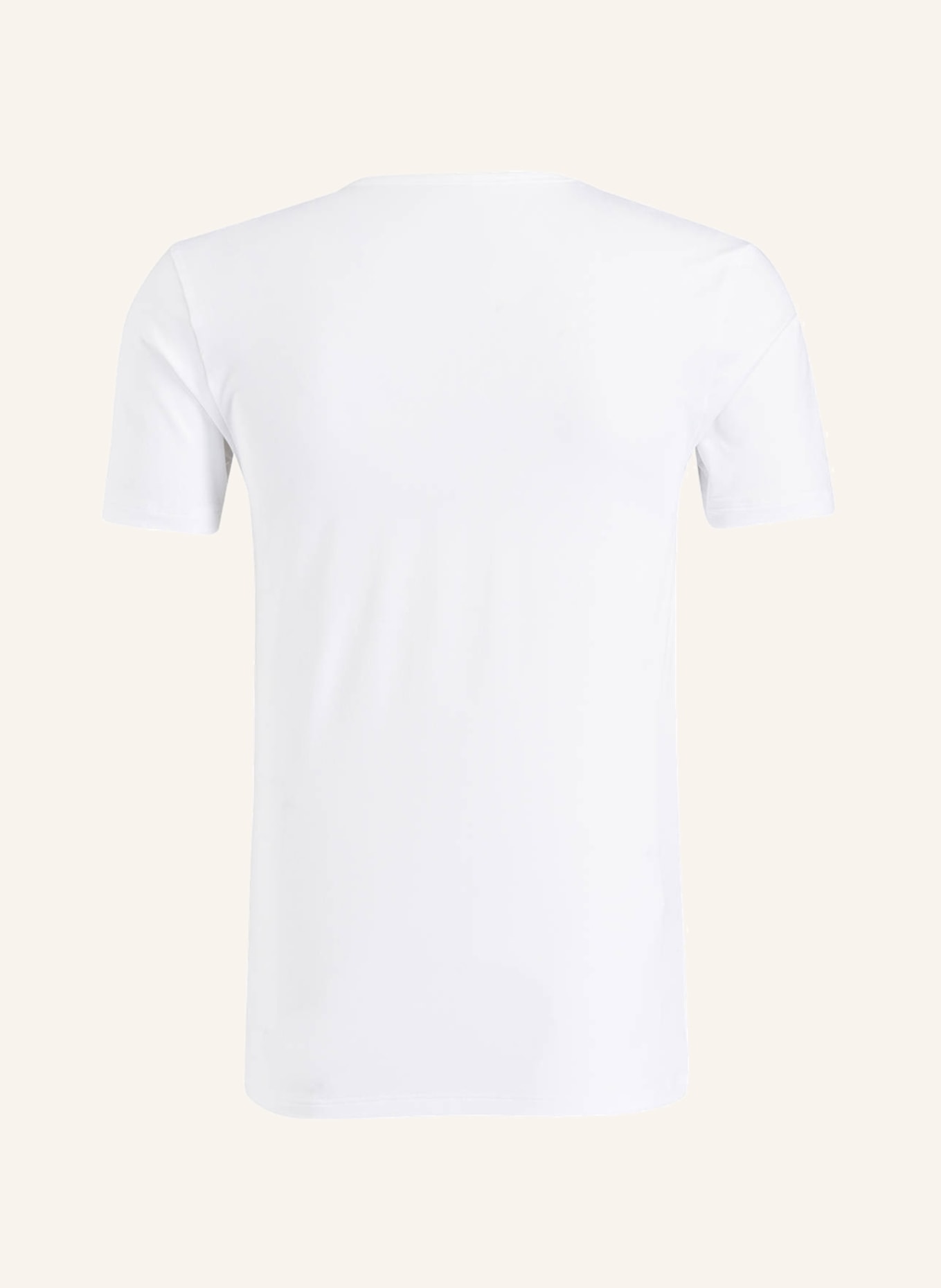 mey V-Shirt Serie DRY COTTON, Farbe: WEISS (Bild 2)