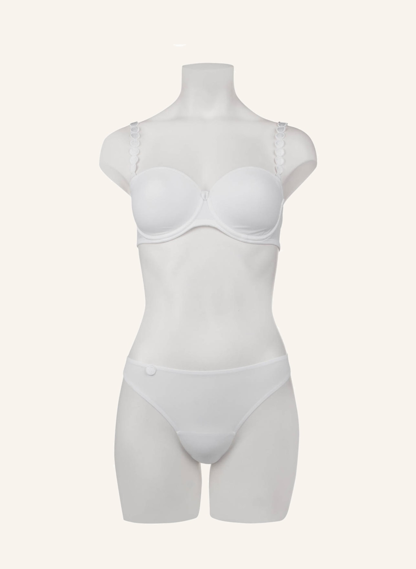 MARIE JO Thong TOM, Color: WHITE (Image 2)