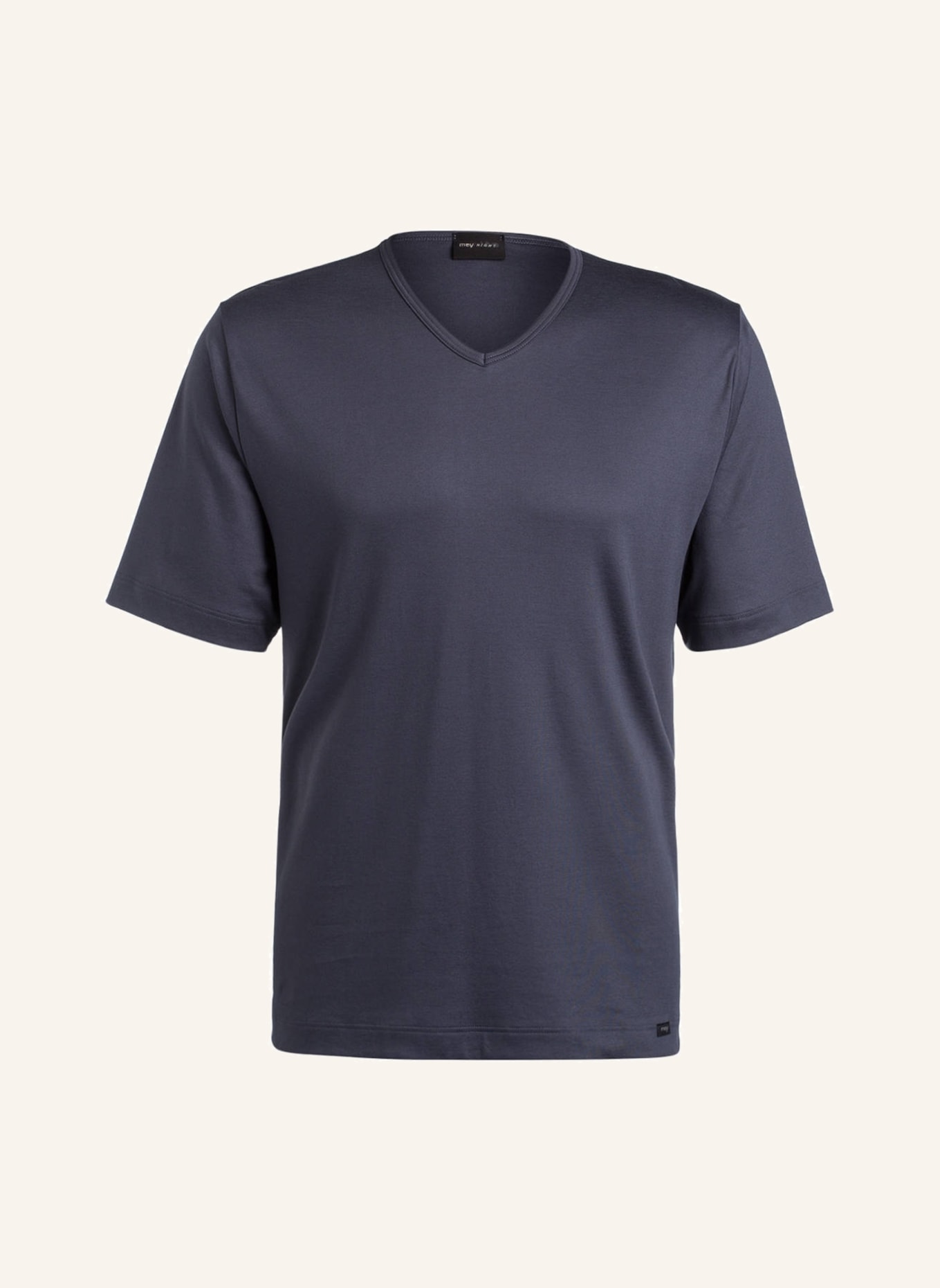 mey Lounge shirt BASIC LOUNGE series, Color: GRAY (Image 1)