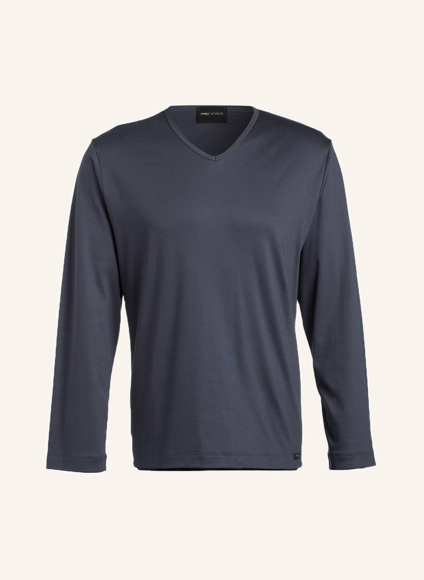 mey Lounge-Shirt BASIC LOUNGE, Farbe: GRAU (Bild 1)