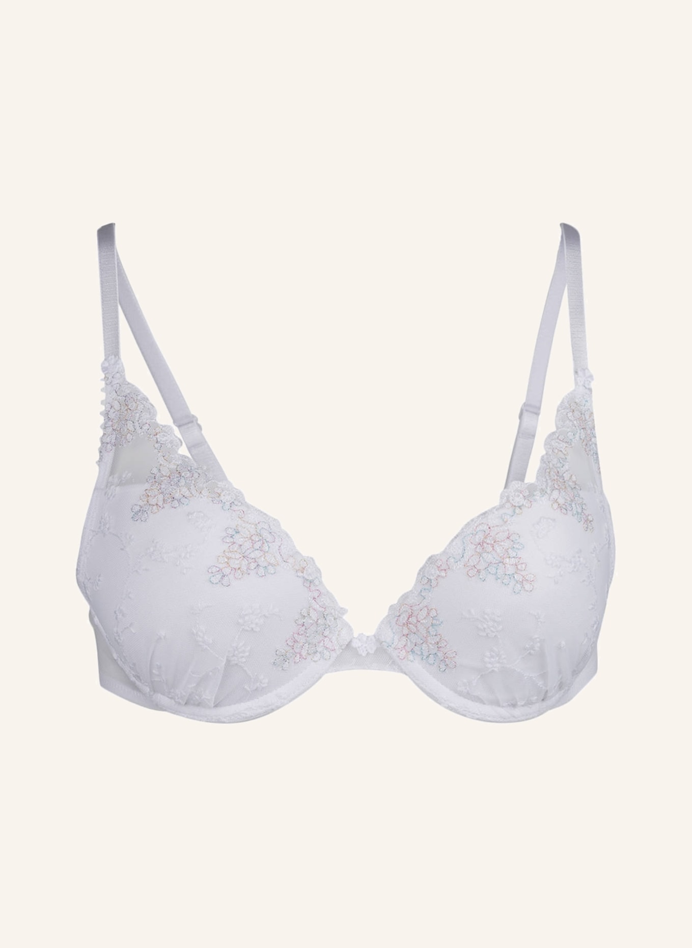 Passionata Push-up bra WHITE NIGHTS, Color: WHITE SPARKLING (Image 1)