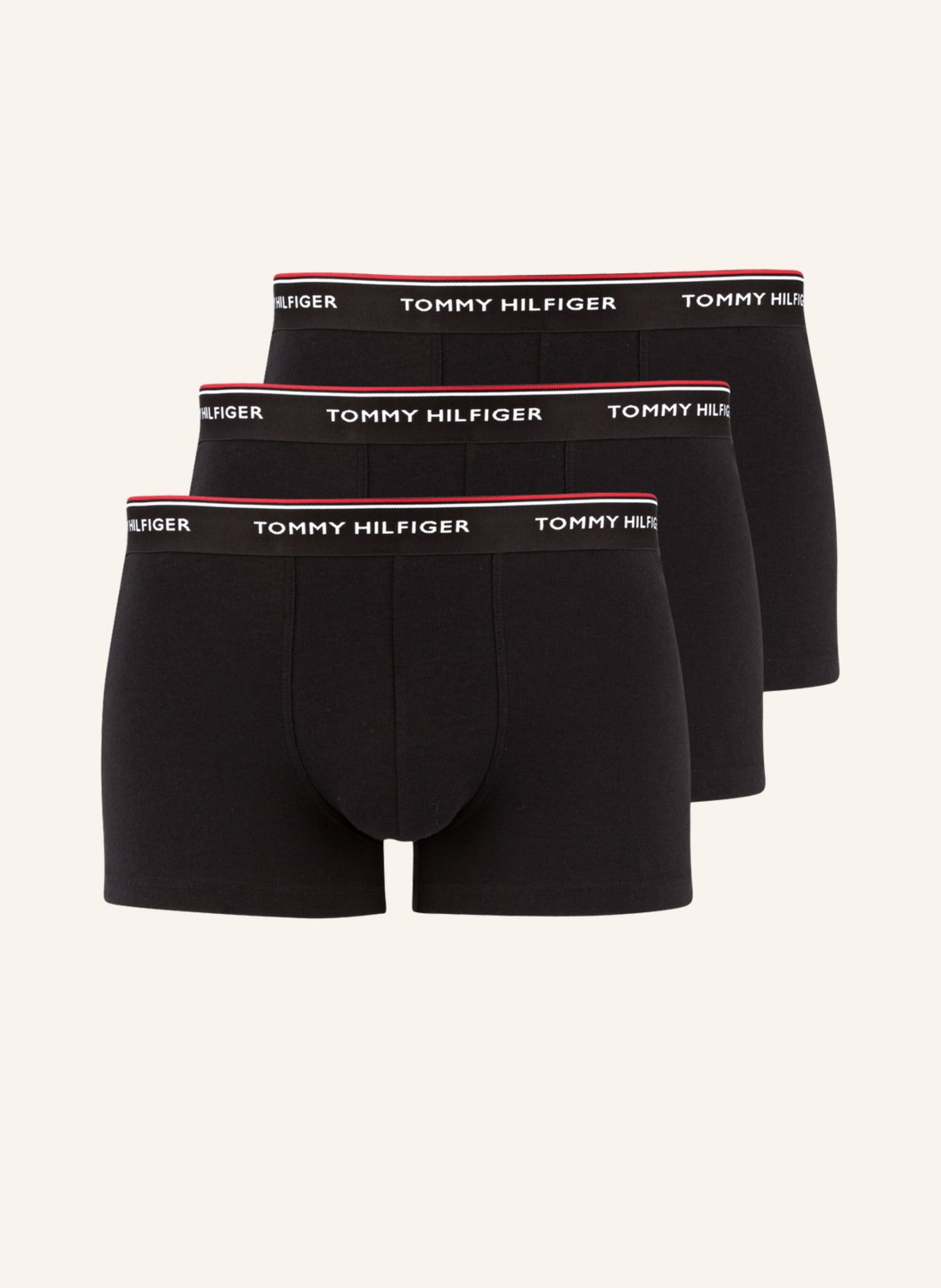 TOMMY HILFIGER 3-pack boxer shorts, Color: BLACK (Image 1)