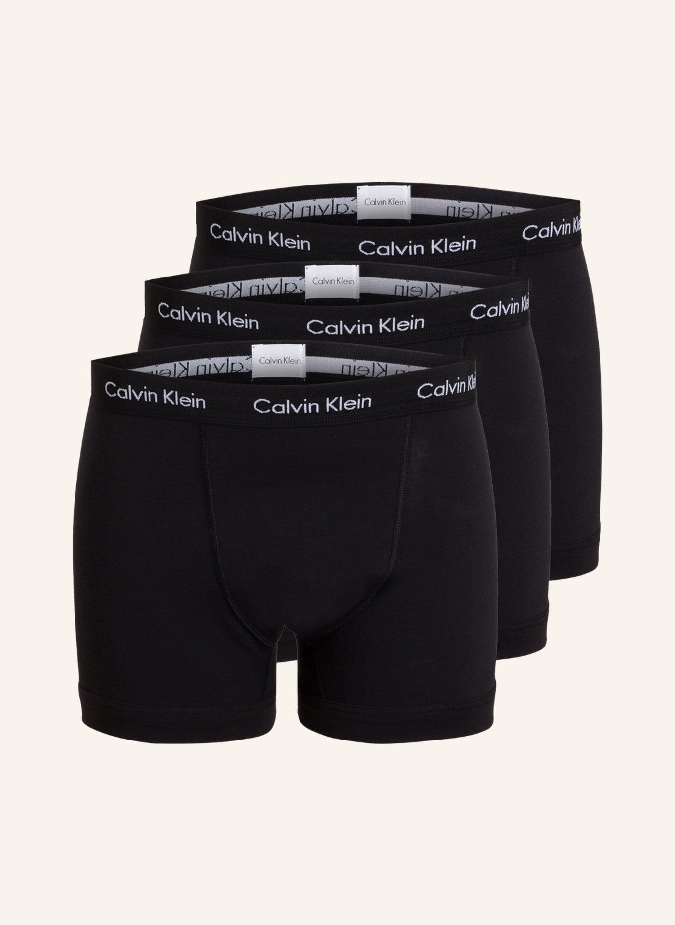Calvin Klein 3er-Pack Boxershorts COTTON STRETCH , Farbe: SCHWARZ (Bild 1)