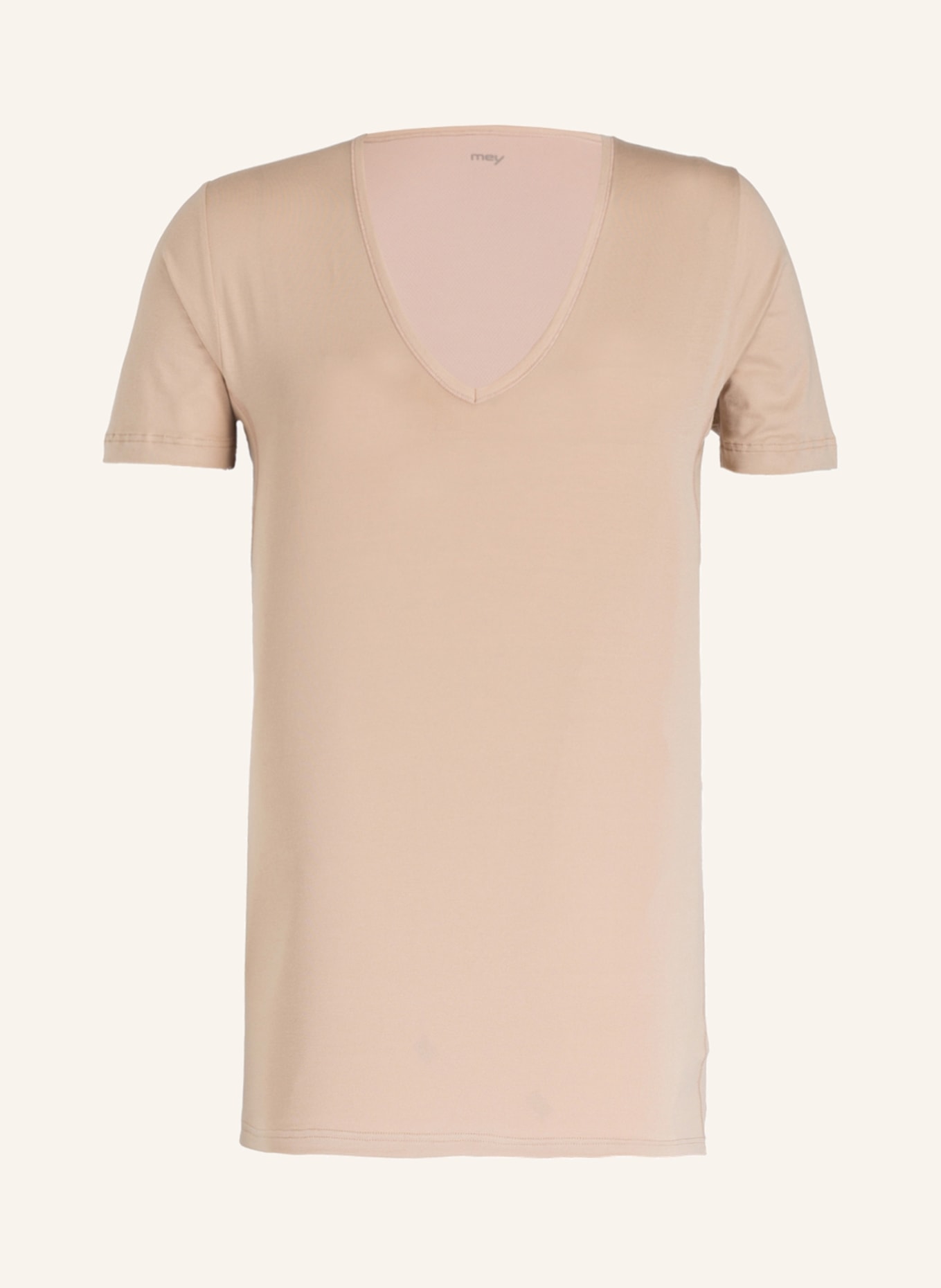 mey V-Shirt Serie DRY COTTON Slim Fit, Farbe: NUDE (Bild 1)