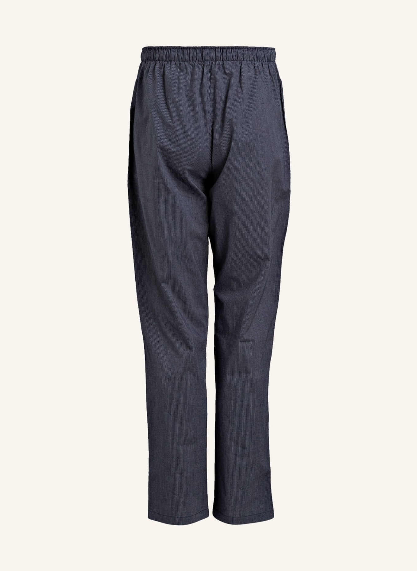 SCHIESSER Pajama pants MIX+RELAX , Color: DARK BLUE/ WHITE STRIPED (Image 2)