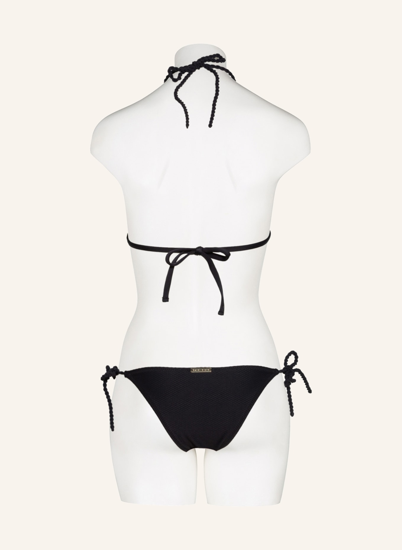heidi klein Triangel-Bikini-Hose CORE ROPE, Farbe: SCHWARZ (Bild 3)
