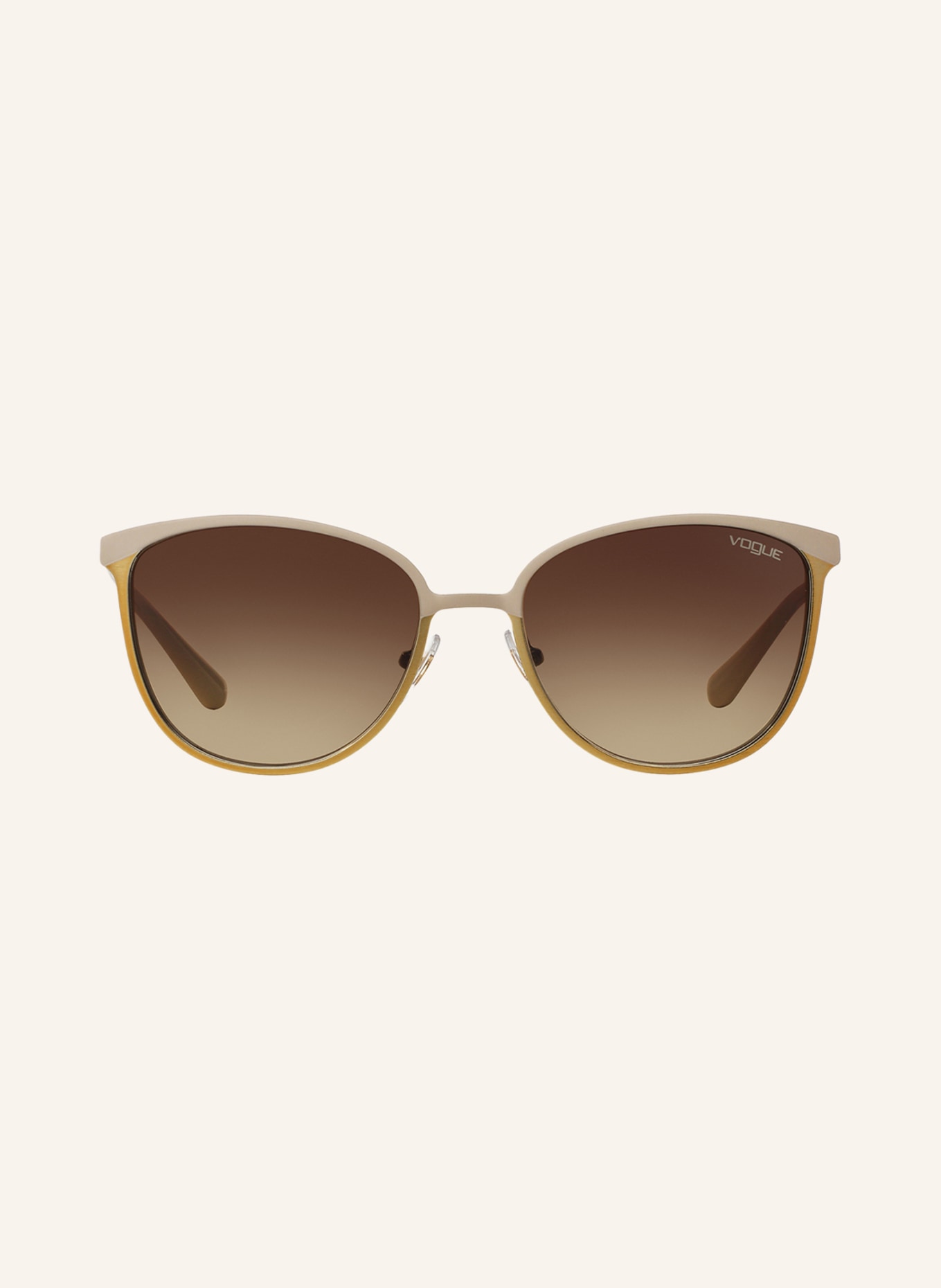 VOGUE Sunglasses VO4002S, Color: 996S13 - GOLD/ CREME/ BROWN GRADIENT (Image 2)