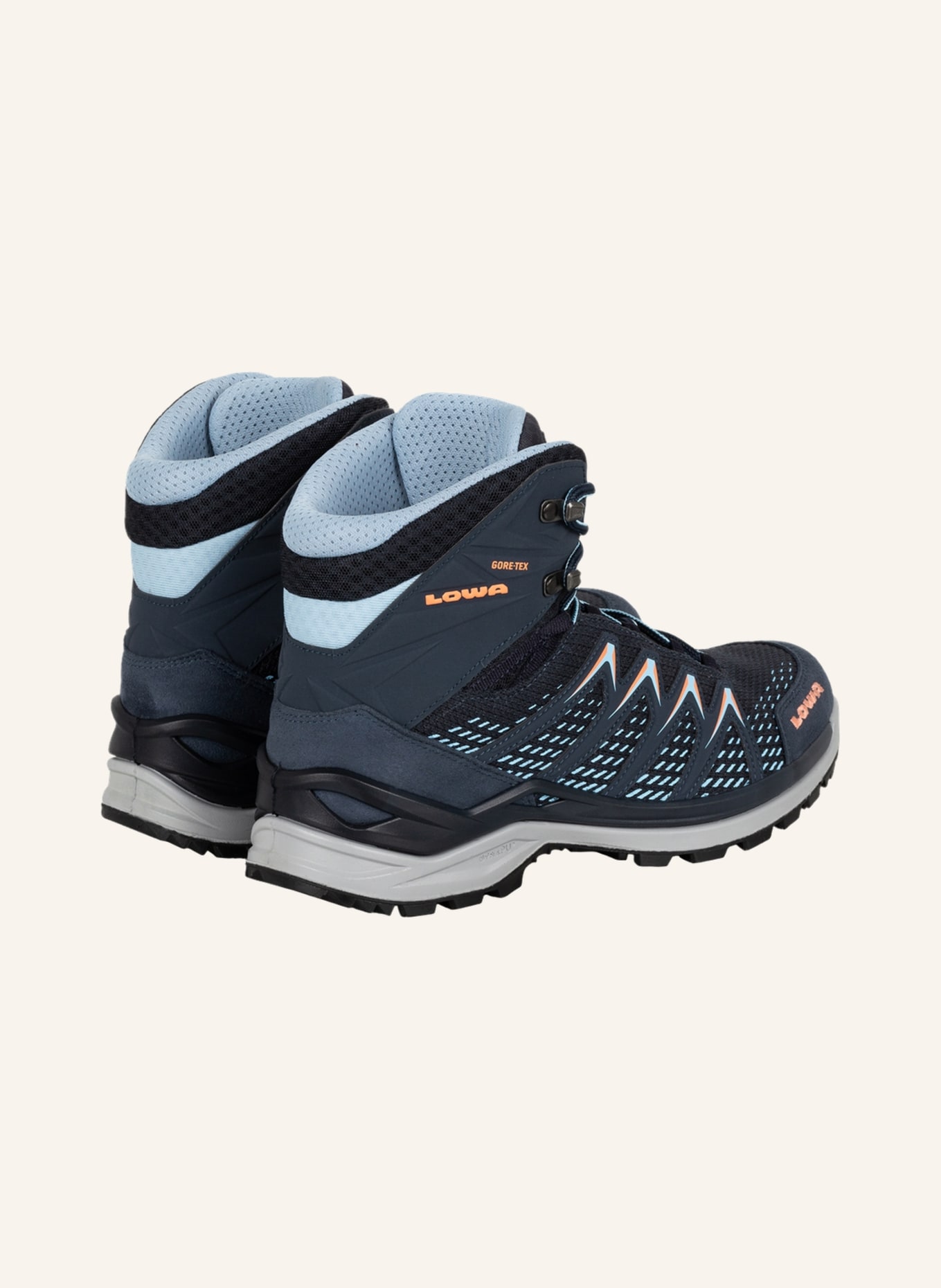 LOWA Outdoor-Schuhe INNOX PRO GTX MID , Farbe: GRAU/ HELLBLAU (Bild 2)