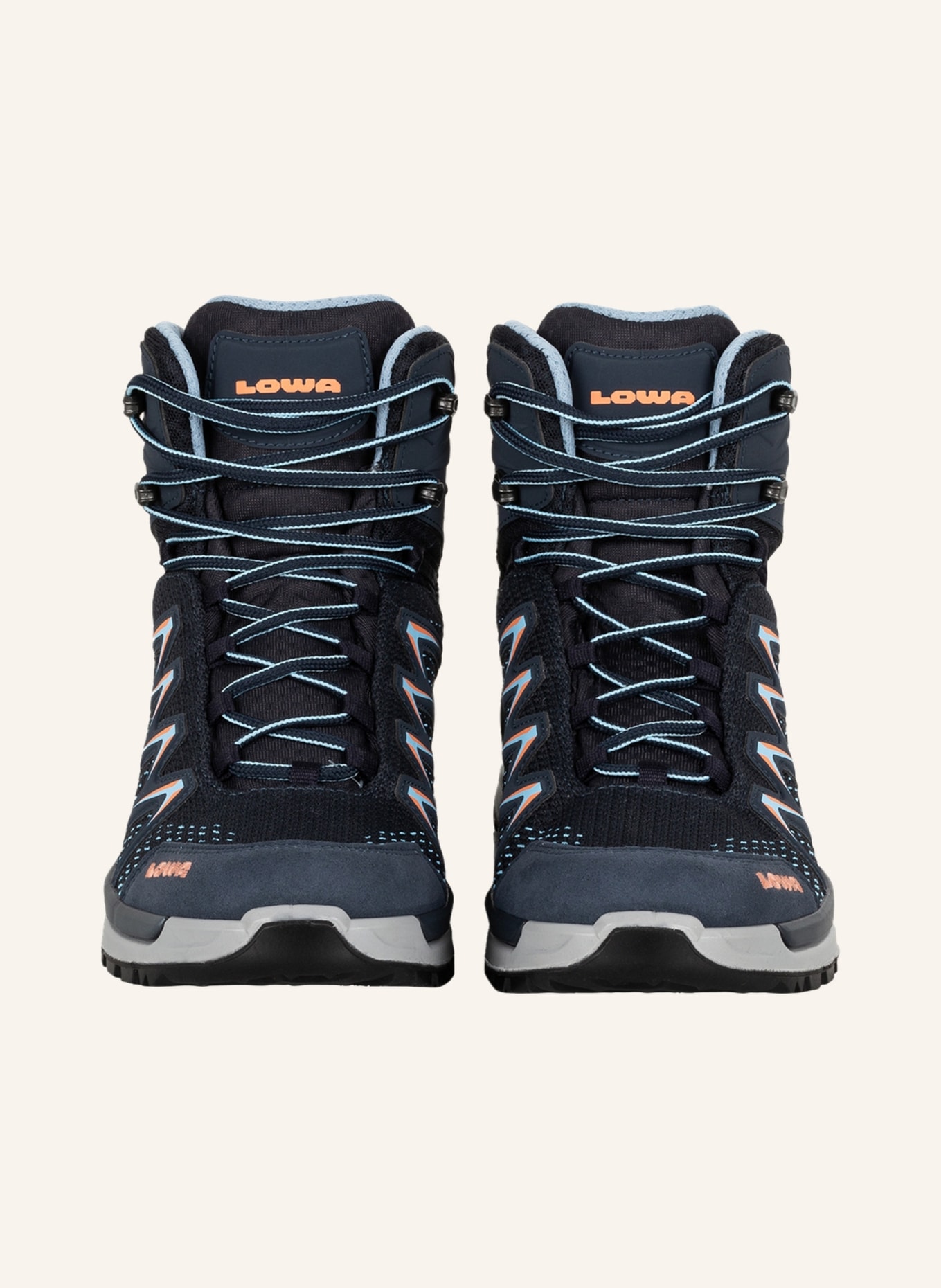 LOWA Outdoor-Schuhe INNOX PRO GTX MID , Farbe: GRAU/ HELLBLAU (Bild 3)