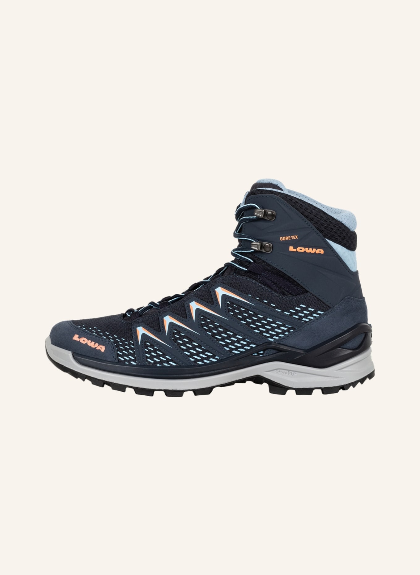 LOWA Outdoor-Schuhe INNOX PRO GTX MID , Farbe: GRAU/ HELLBLAU (Bild 4)