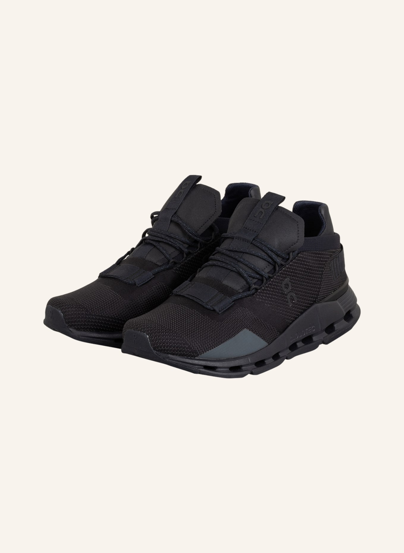 On Sneaker CLOUDNOVA UNDYED, Farbe: SCHWARZ (Bild 1)