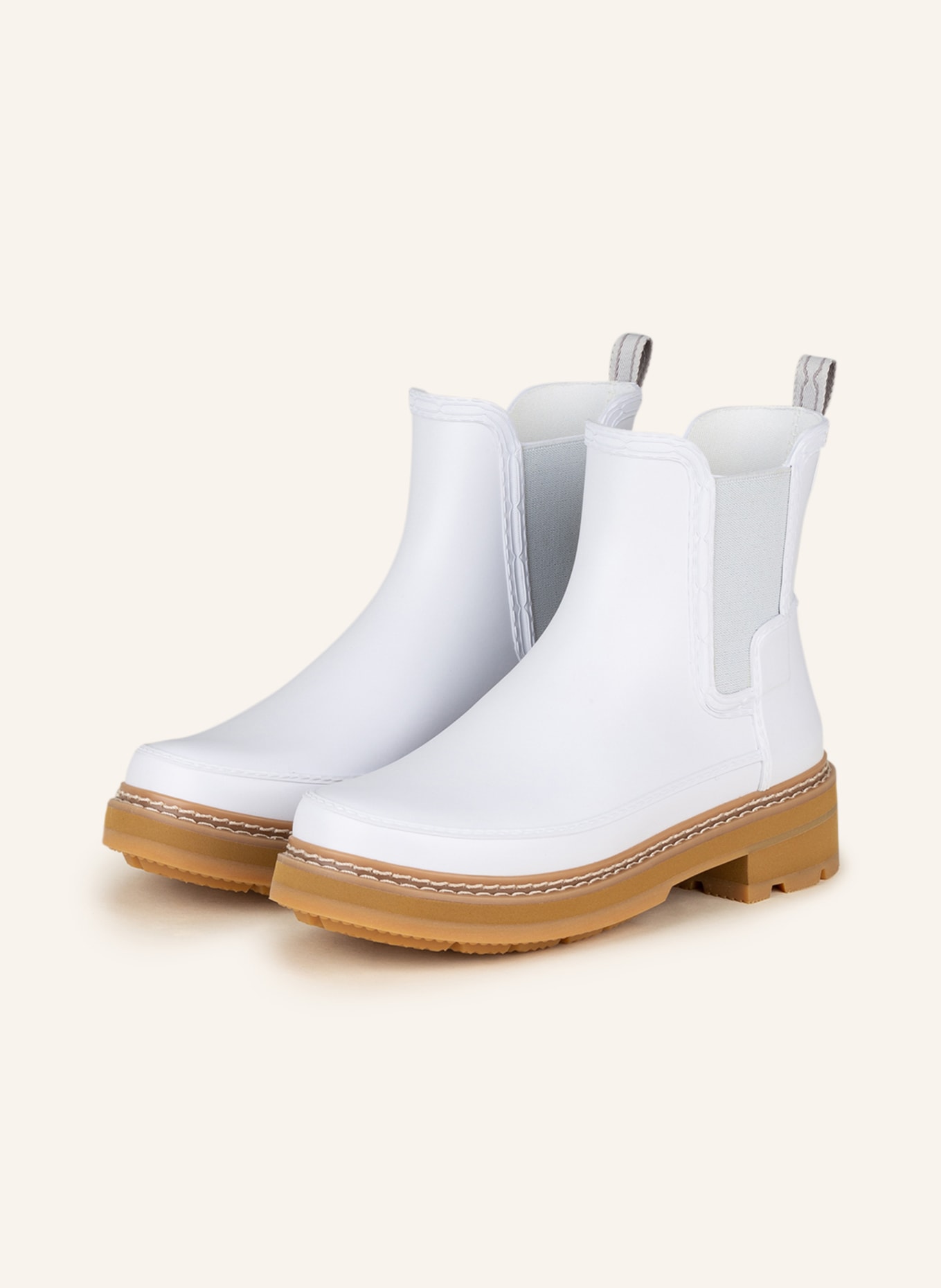 HUNTER  boots, Color: WHITE (Image 1)