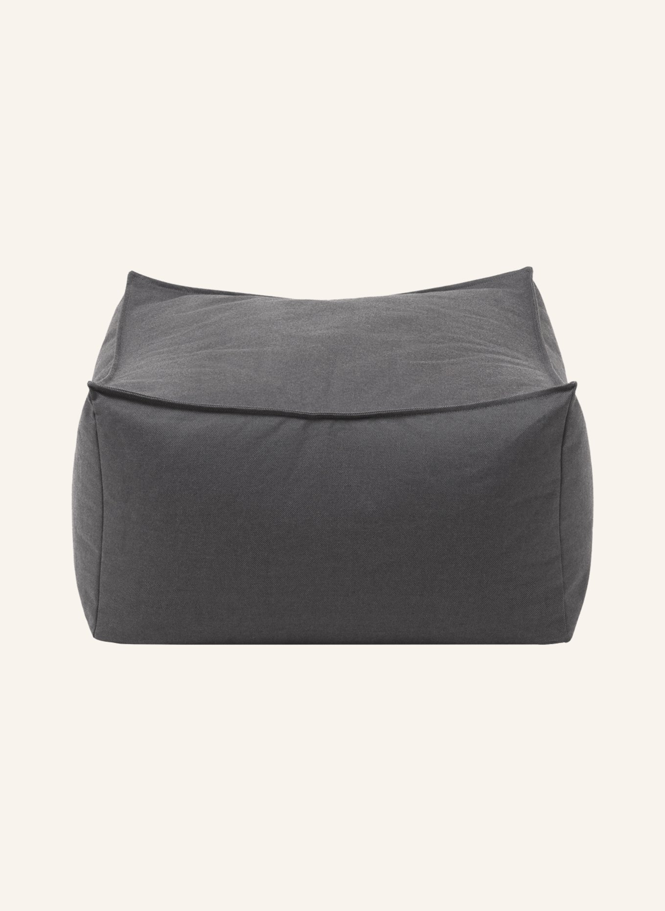 blomus Pouf STAY: DUNKELGRAU