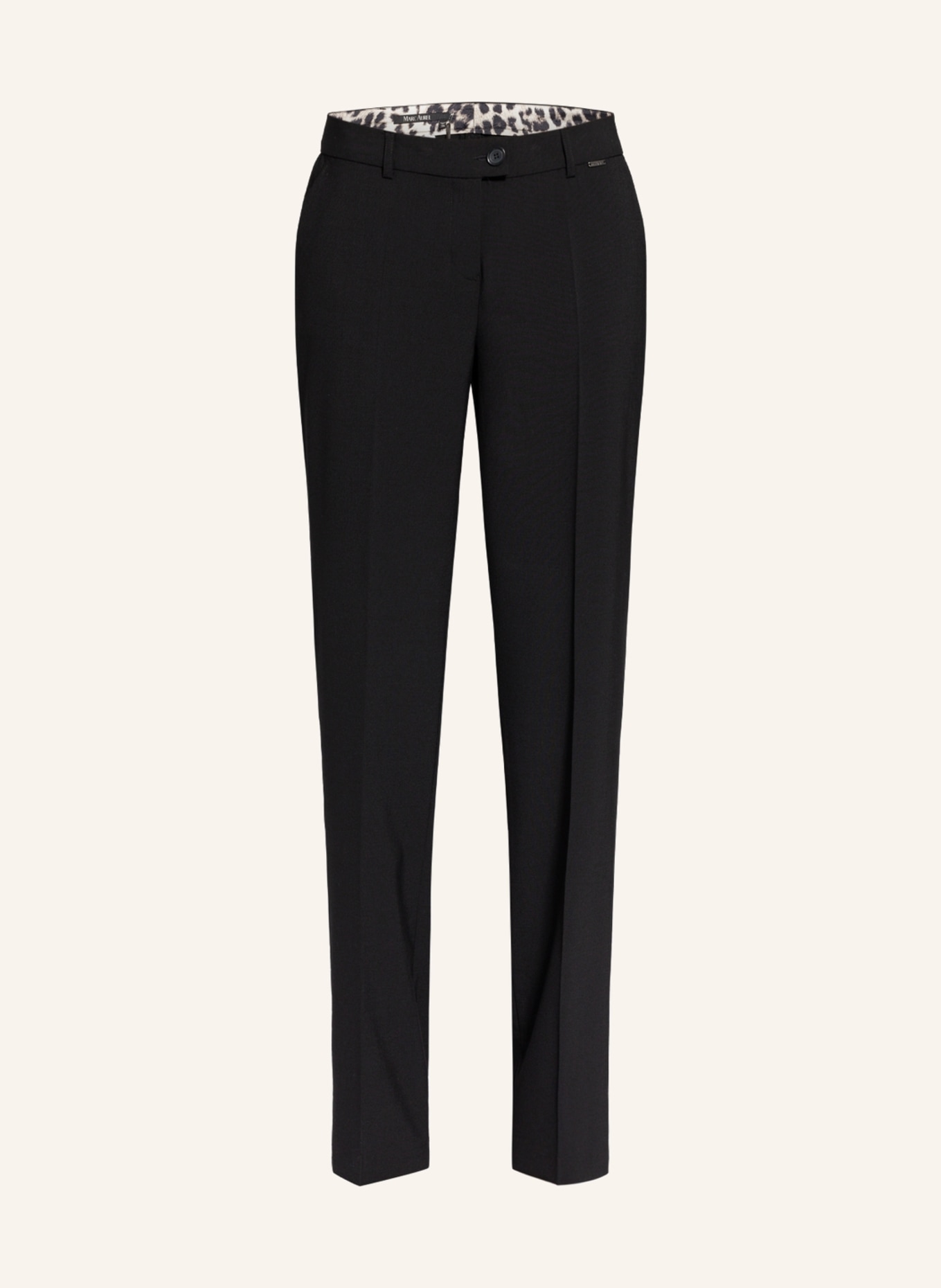 MARC AUREL Trousers, Color: BLACK (Image 1)