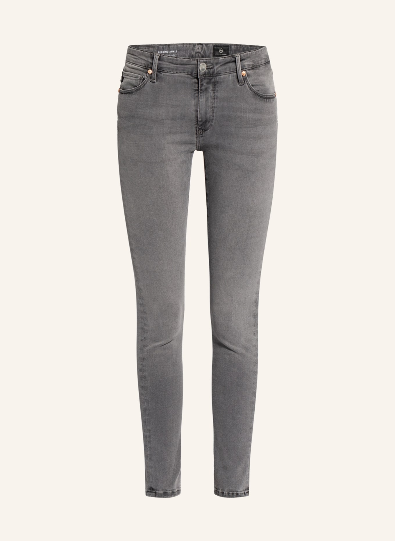 AG Jeans Jeansy skinny 7/8 LEGGING ANKLE, Kolor: GYLT GREY (Obrazek 1)