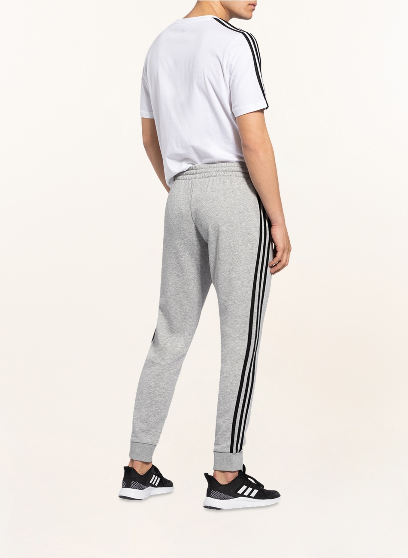 adidas Sweatpants ESSENTIALS: LIGHT GRAY