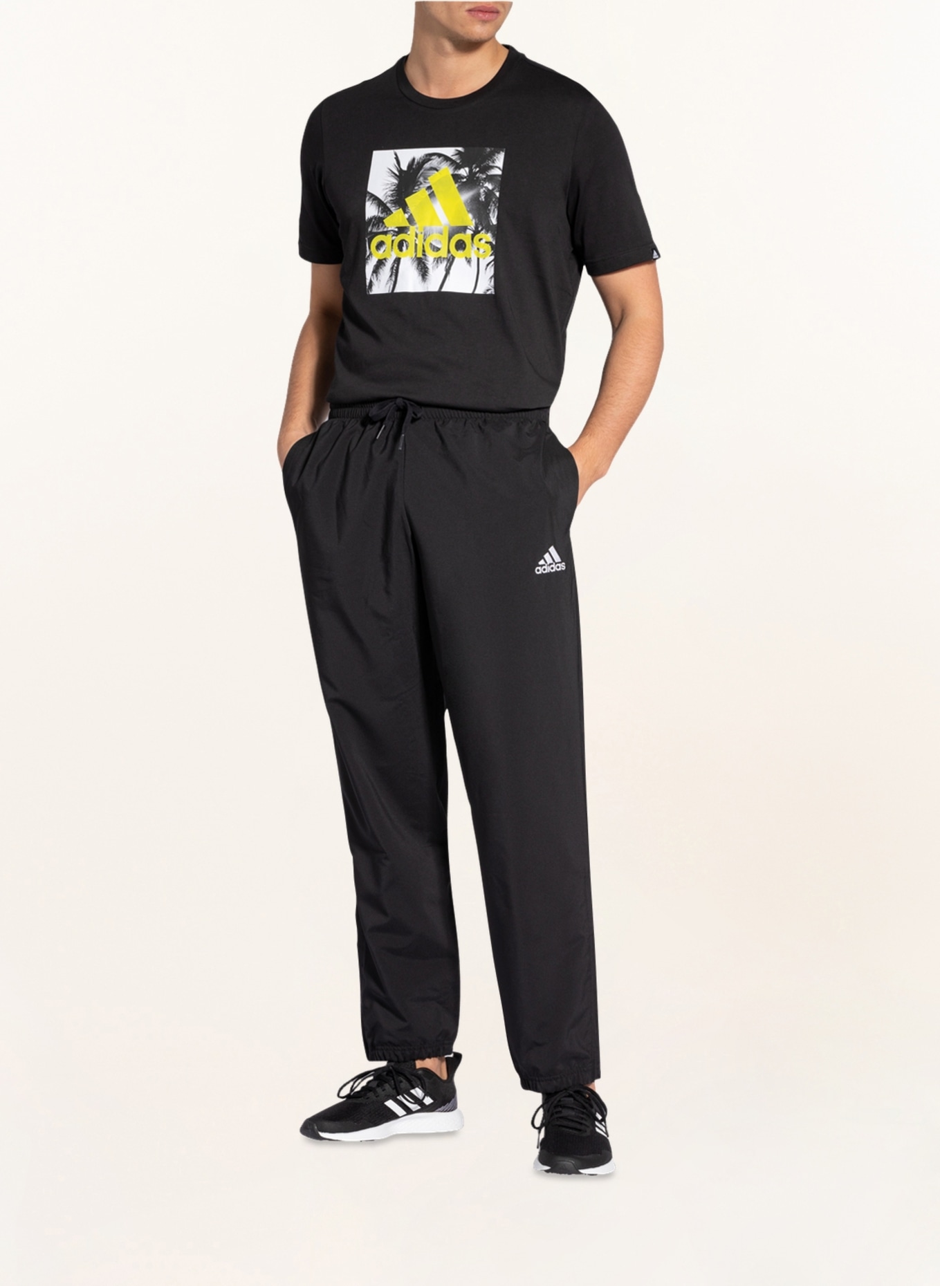 Adidas Essentials Stanford Tracksuit Bottoms In Black  MYER