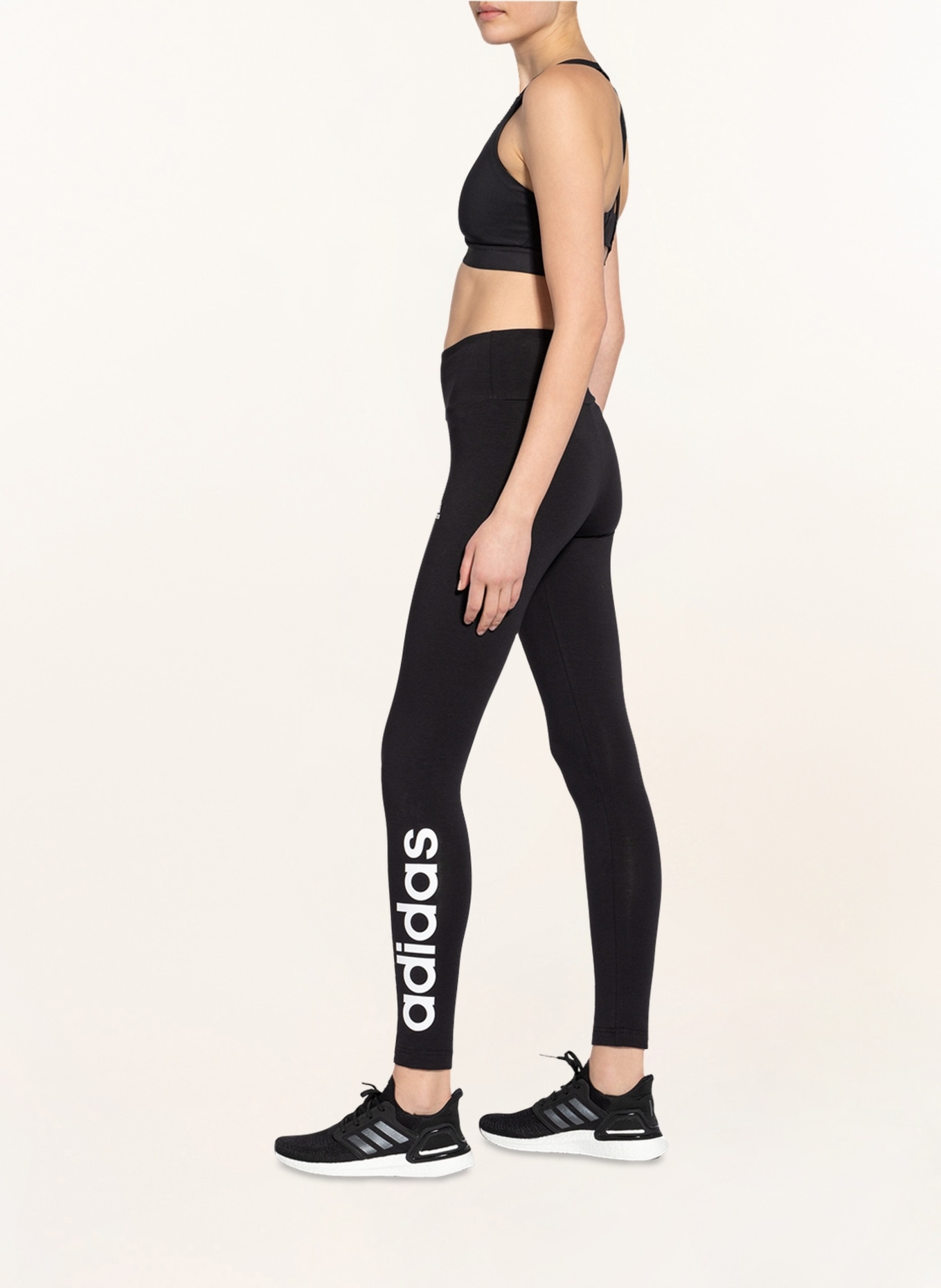 adidas Tights LOUNGEWEAR ESSENTIALS, Color: BLACK/ WHITE (Image 4)