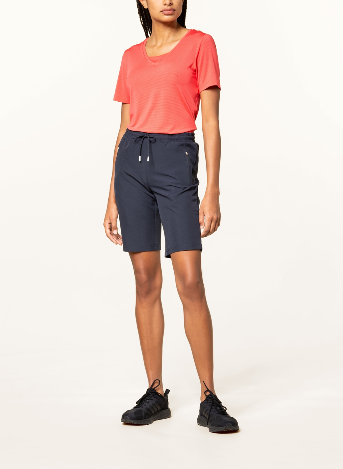 JOY sportswear ROMY jersey shorts, Color: DARK BLUE (Image 2)