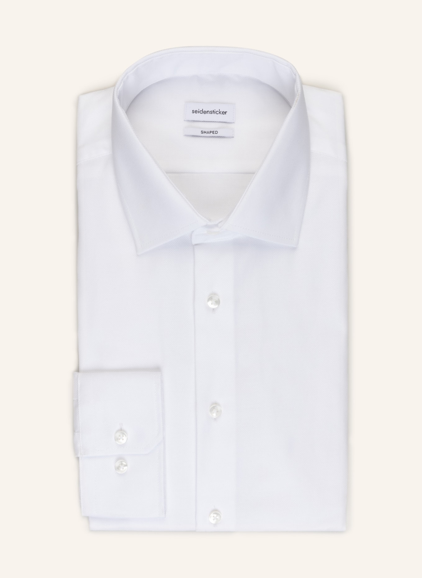 seidensticker Shirt shaped fit , Color: WHITE (Image 1)