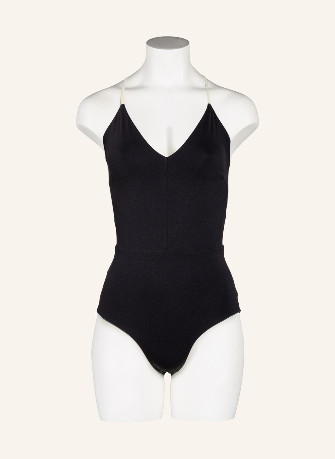 MYMARINI Swimsuit SUMMERSUIT reversible with UV protection 50+, Color: BLACK/ GRAY/ ECRU (Image 2)