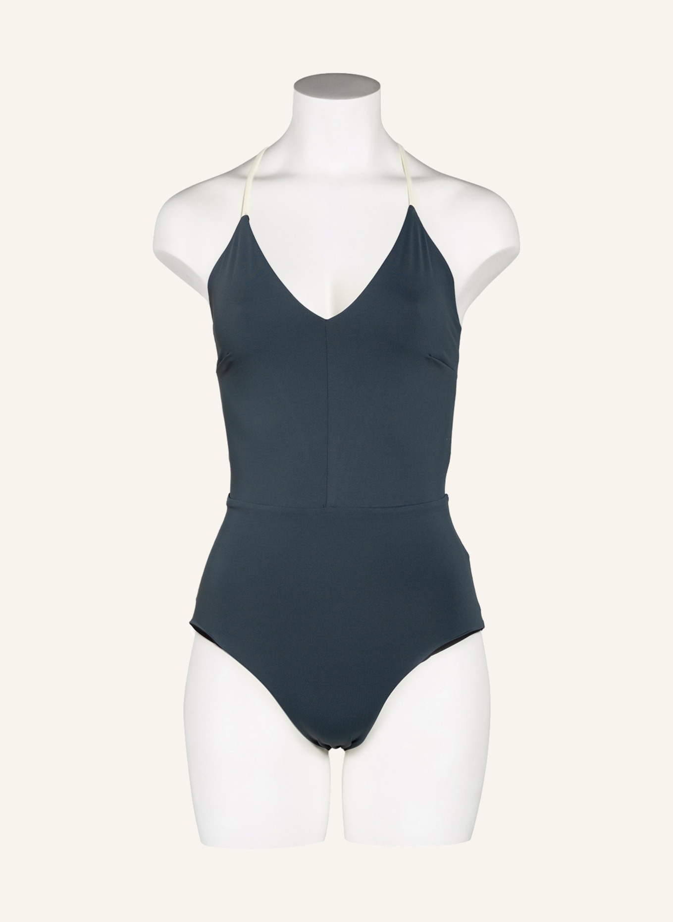 MYMARINI Swimsuit SUMMERSUIT reversible with UV protection 50+, Color: BLACK/ GRAY/ ECRU (Image 3)