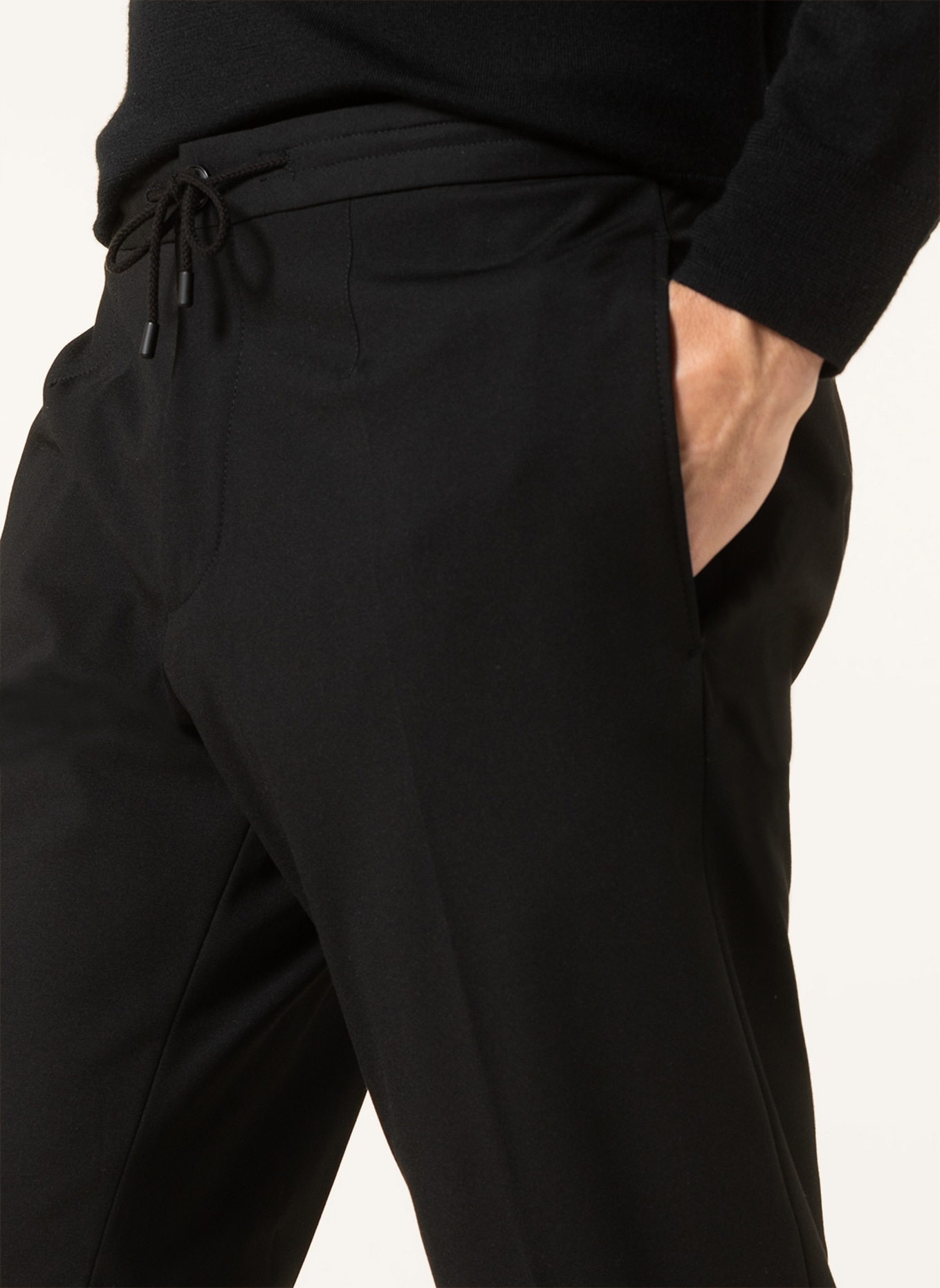 STRELLSON Anzughose SATURN im Jogging-Stil Slim Fit , Farbe: SCHWARZ (Bild 5)