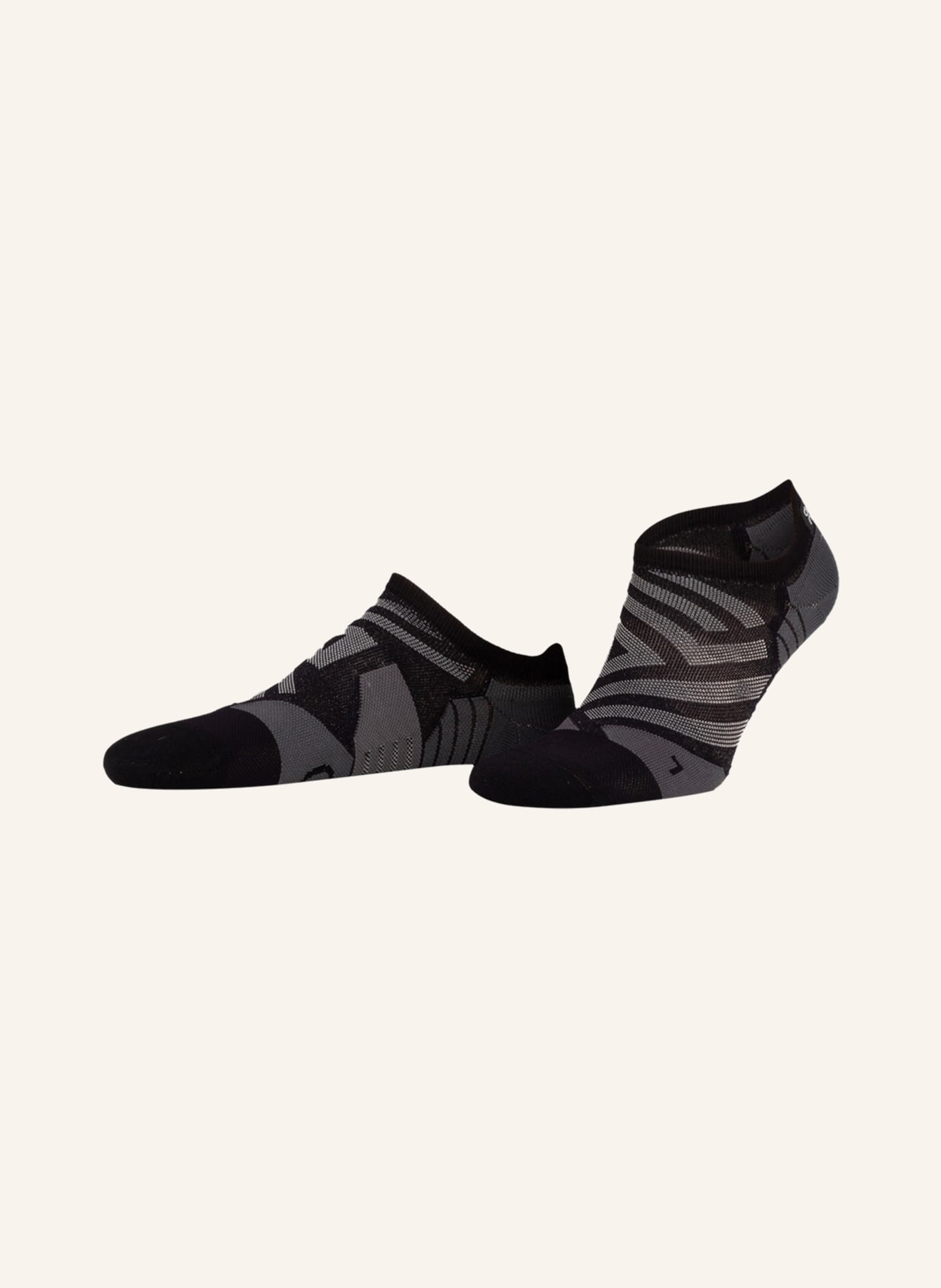 On Sneaker socks , Color: 00057 BLACK / SHADOW (Image 1)