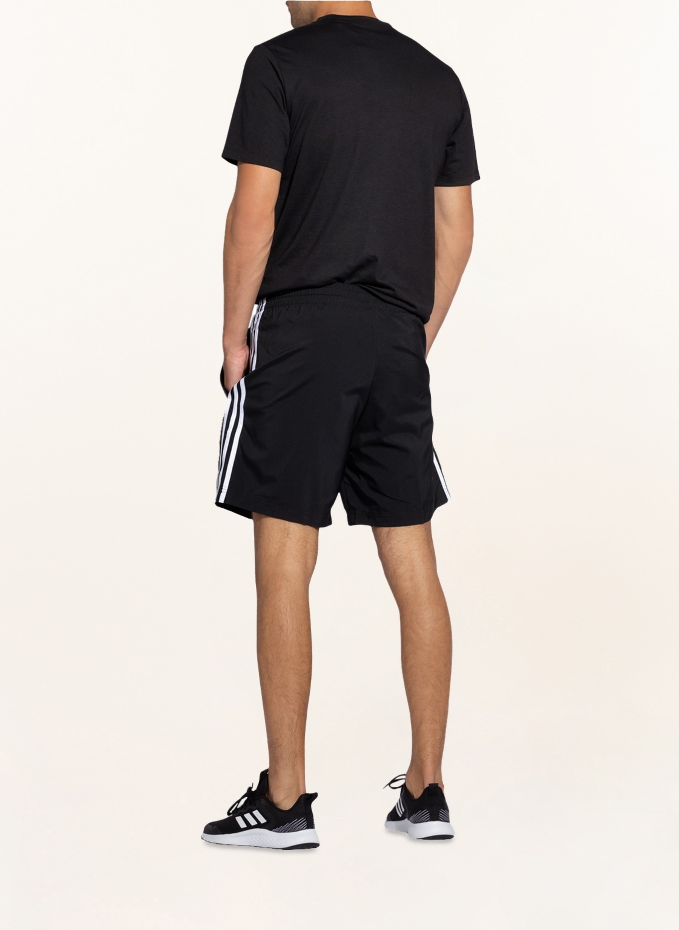 adidas Training shorts AEROREADY ESSENTIALS , Color: BLACK (Image 3)