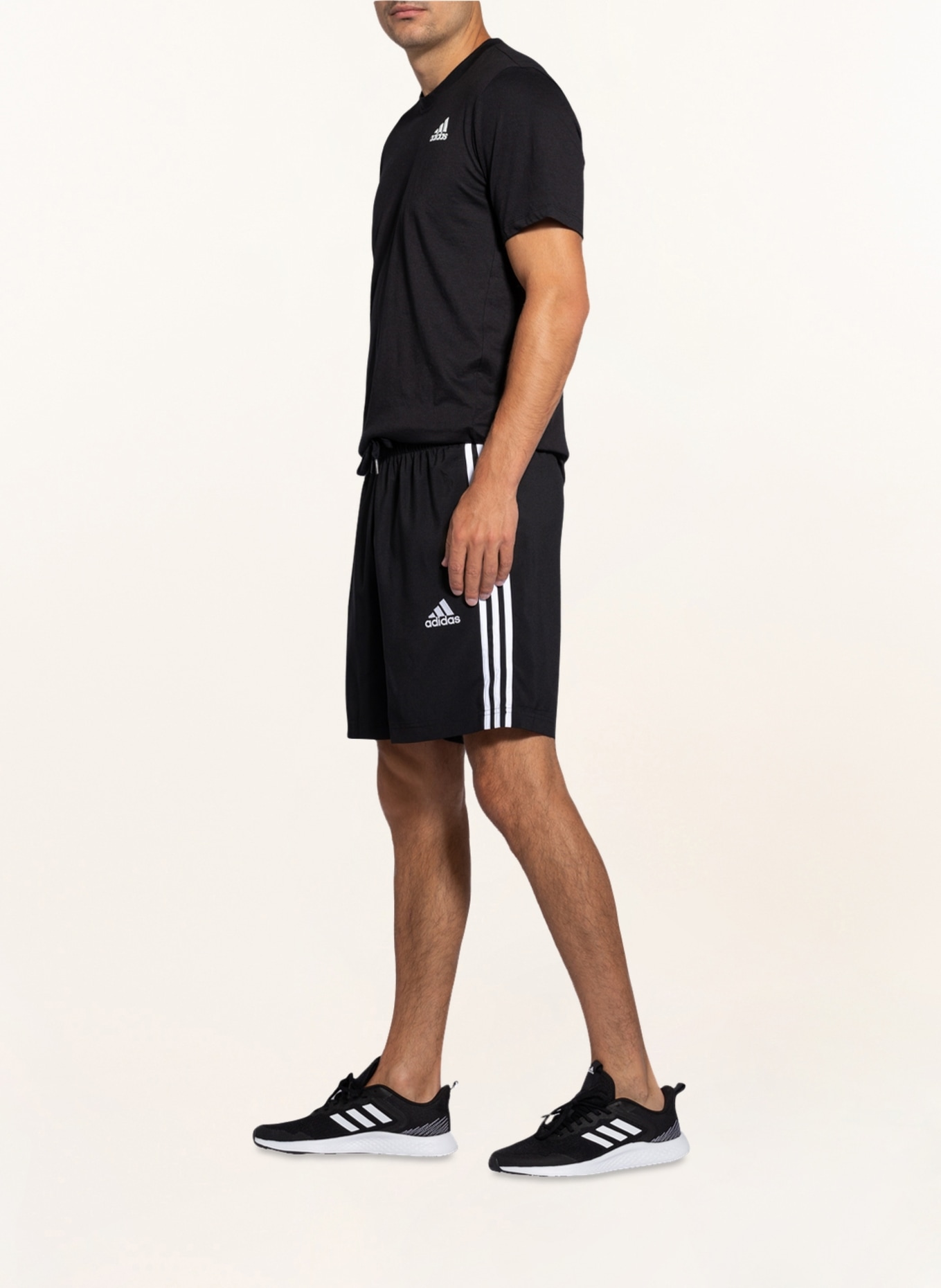 adidas Training shorts AEROREADY ESSENTIALS , Color: BLACK (Image 4)