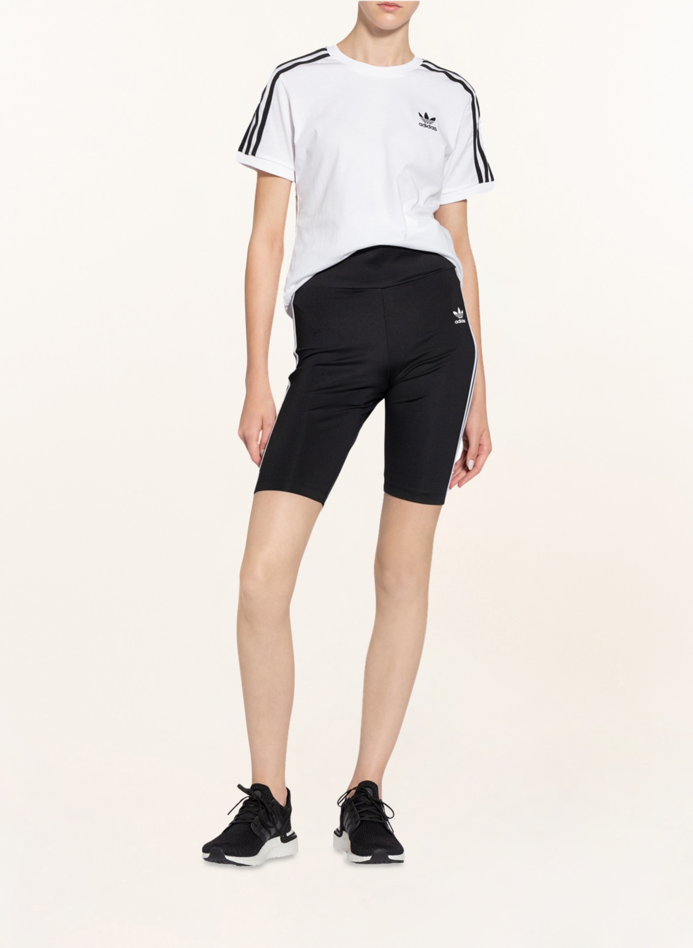 adidas Originals Cycling shorts ADICOLOR CLASSICS PRIMEBLUE, Color: BLACK/ WHITE (Image 2)