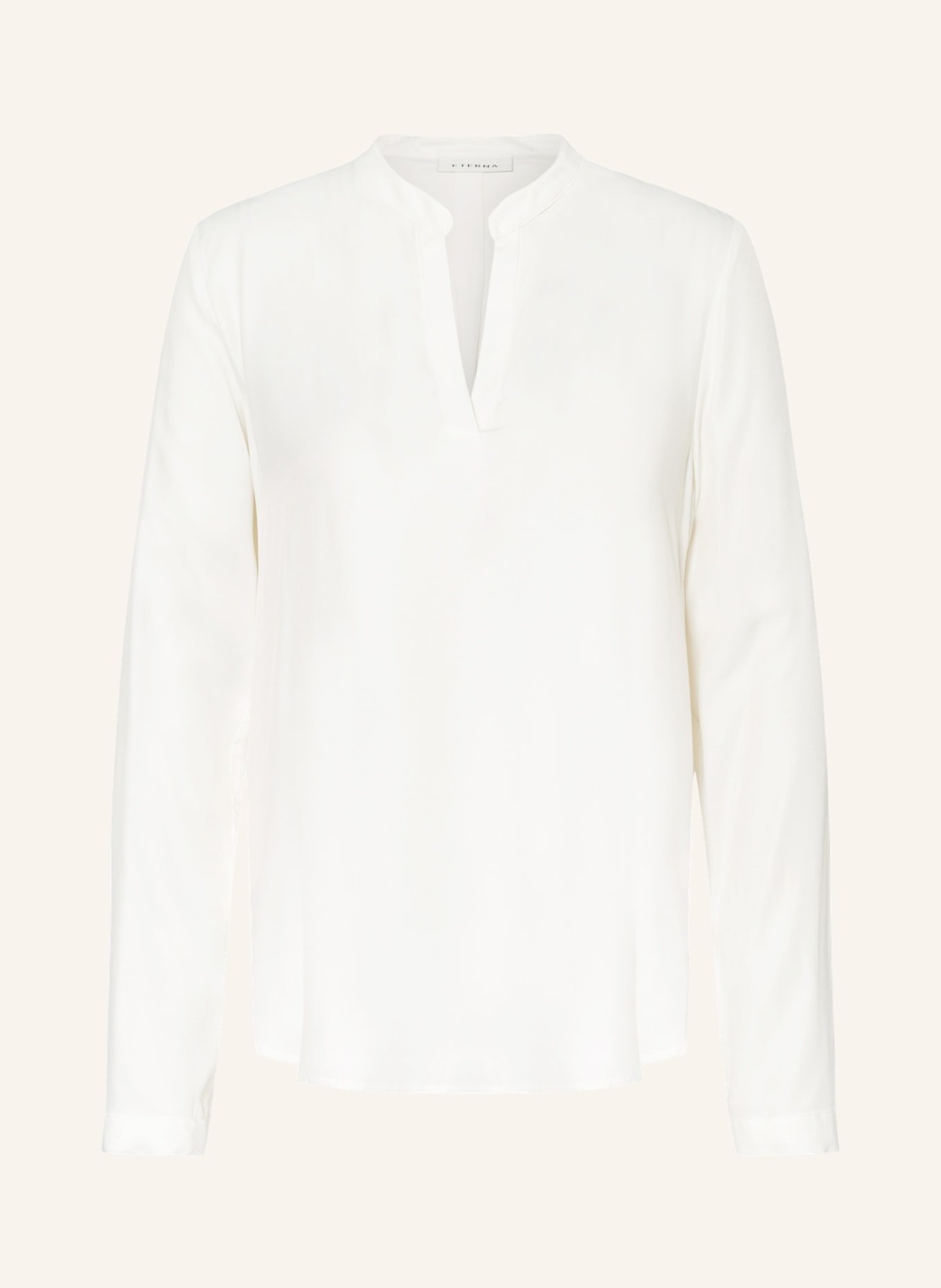 ETERNA Blouse-style shirt, Color: WHITE (Image 1)