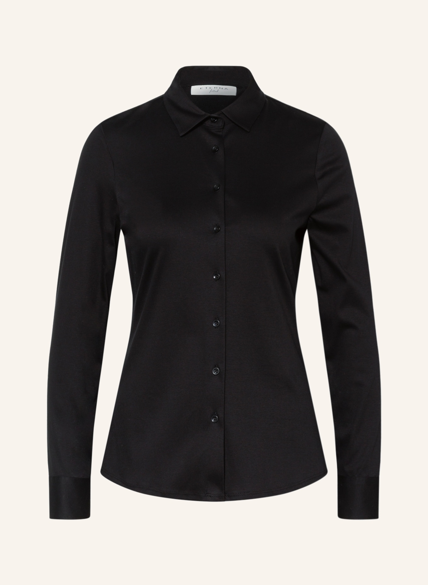 ETERNA Shirt blouse, Color: BLACK (Image 1)