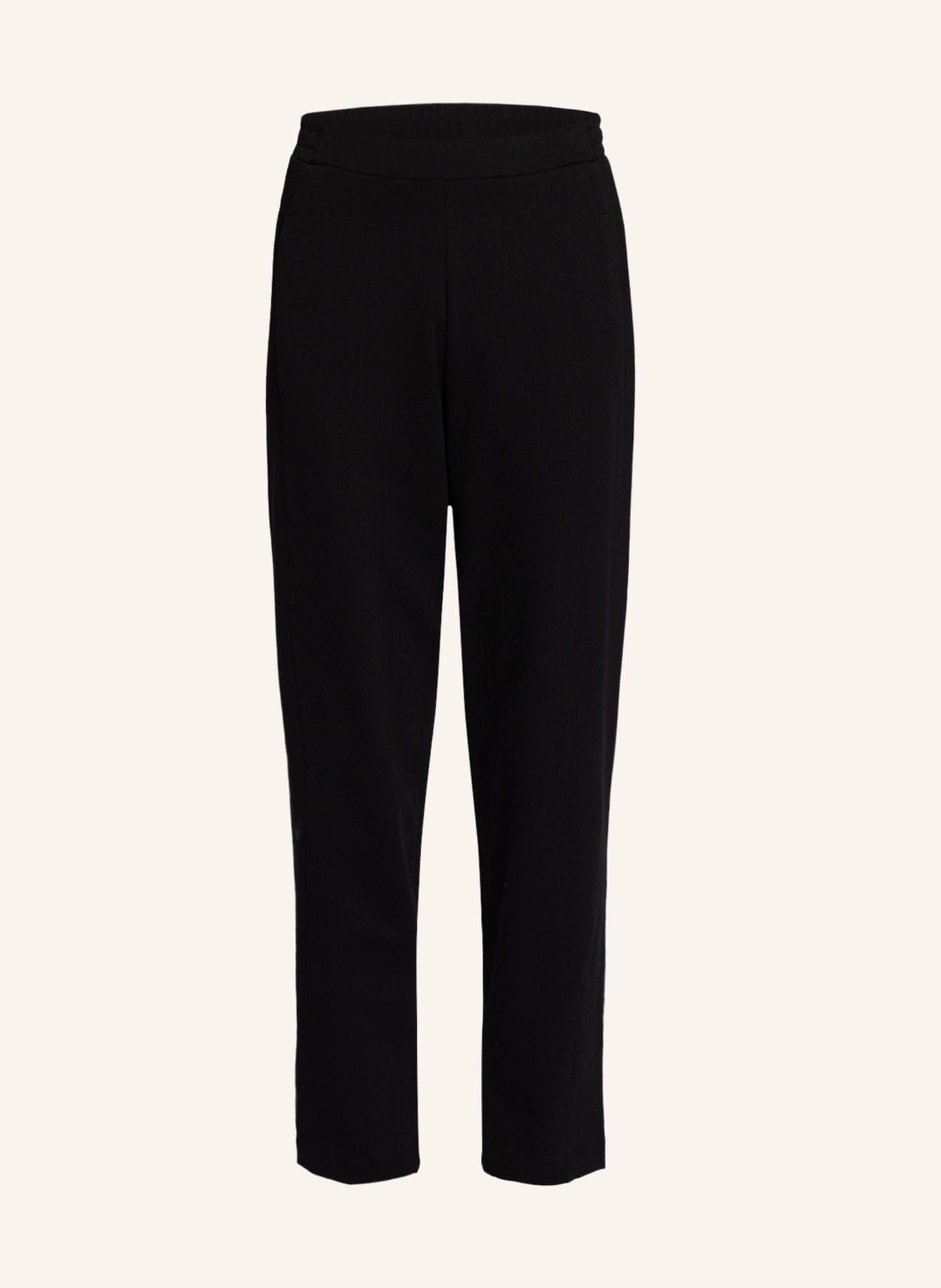 ARMEDANGELS Jersey pants MAGDAA, Color: BLACK (Image 1)