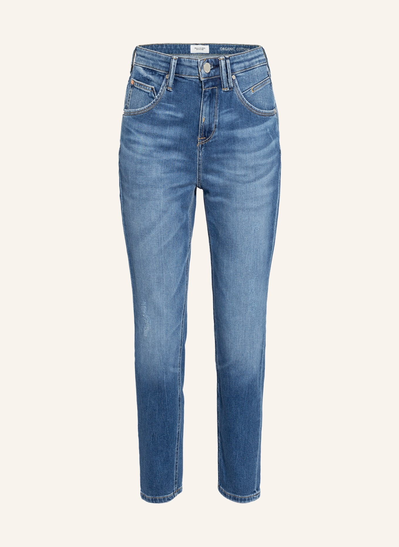 Marc O'Polo DENIM Boyfriend jeans, Color: P93 multi/ mid blue marble (Image 1)
