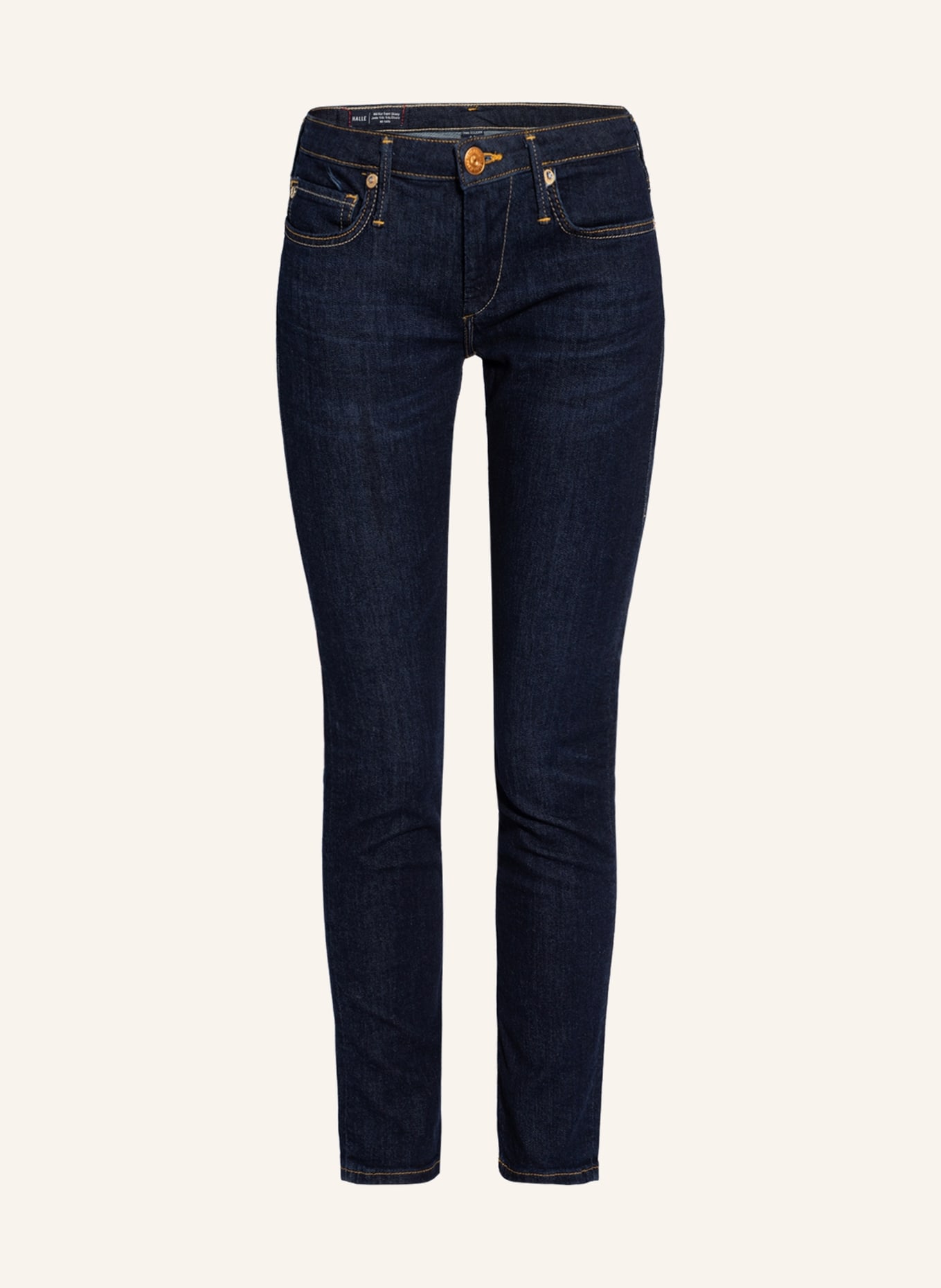 TRUE RELIGION Skinny jeans CORA-HALLE, Color: 4646 DARK BLUE (Image 1)