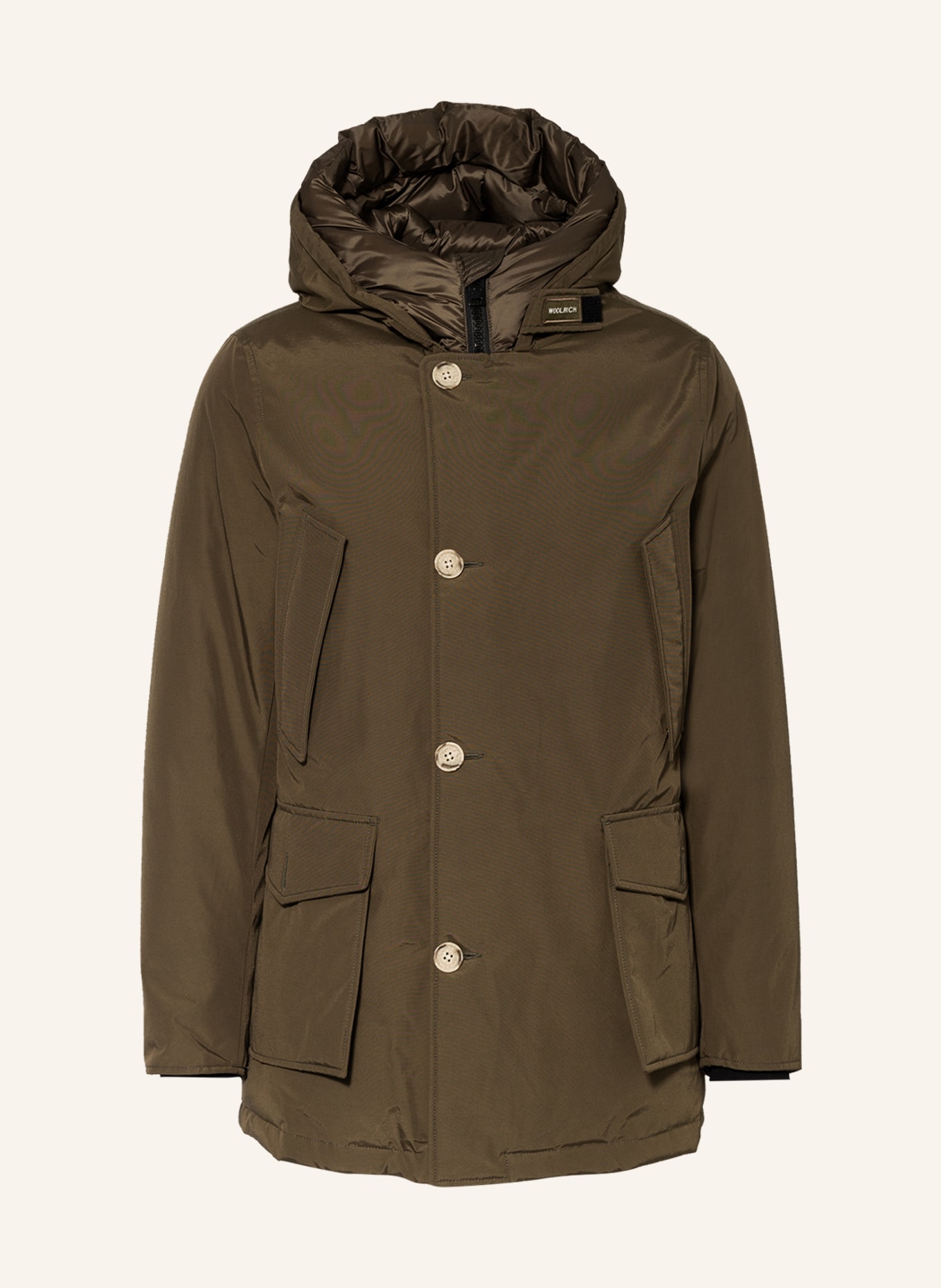 WOOLRICH Daunenparka ARCTIC: DUNKELGRÜN