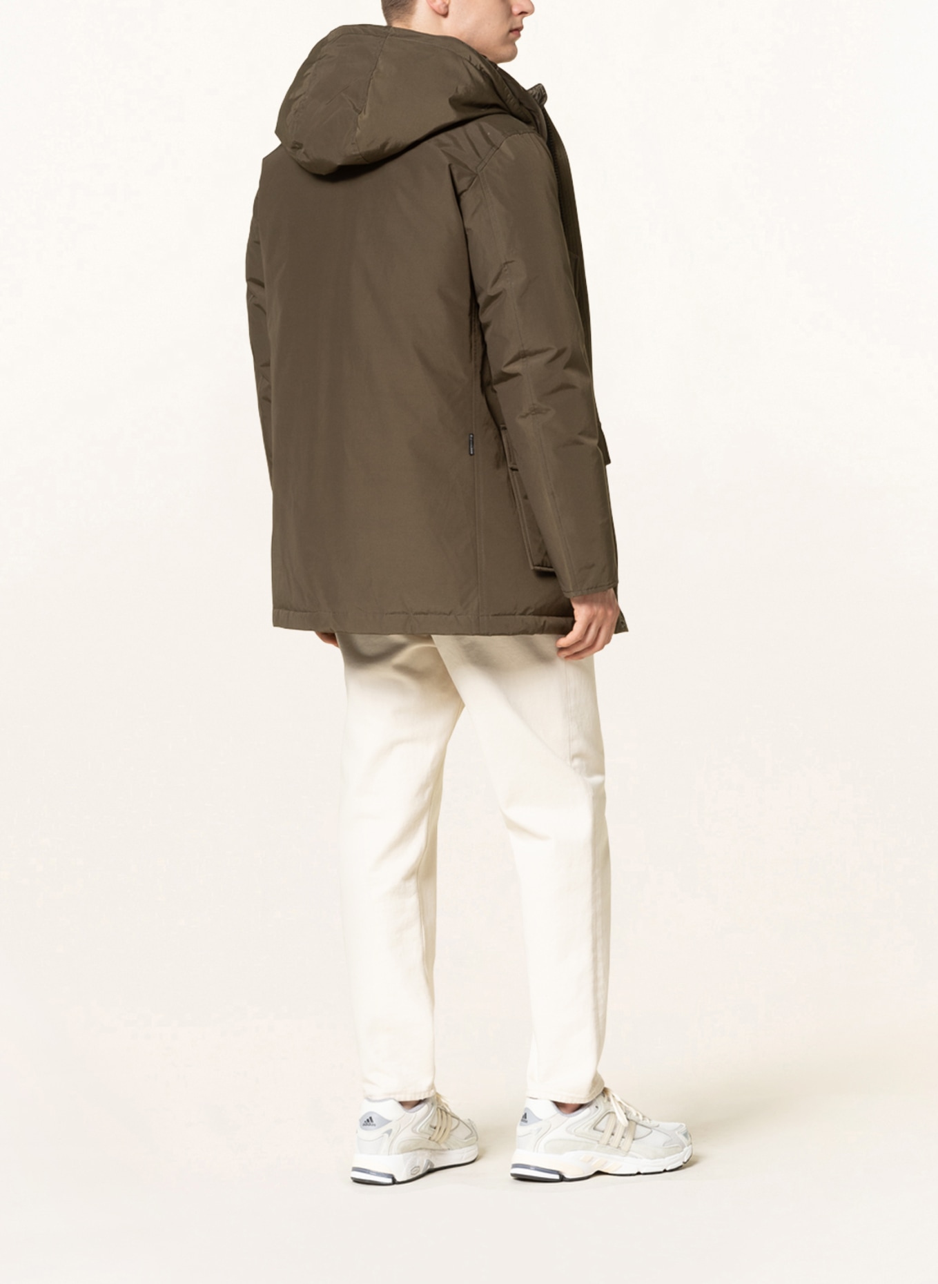 WOOLRICH Daunenparka ARCTIC: DUNKELGRÜN