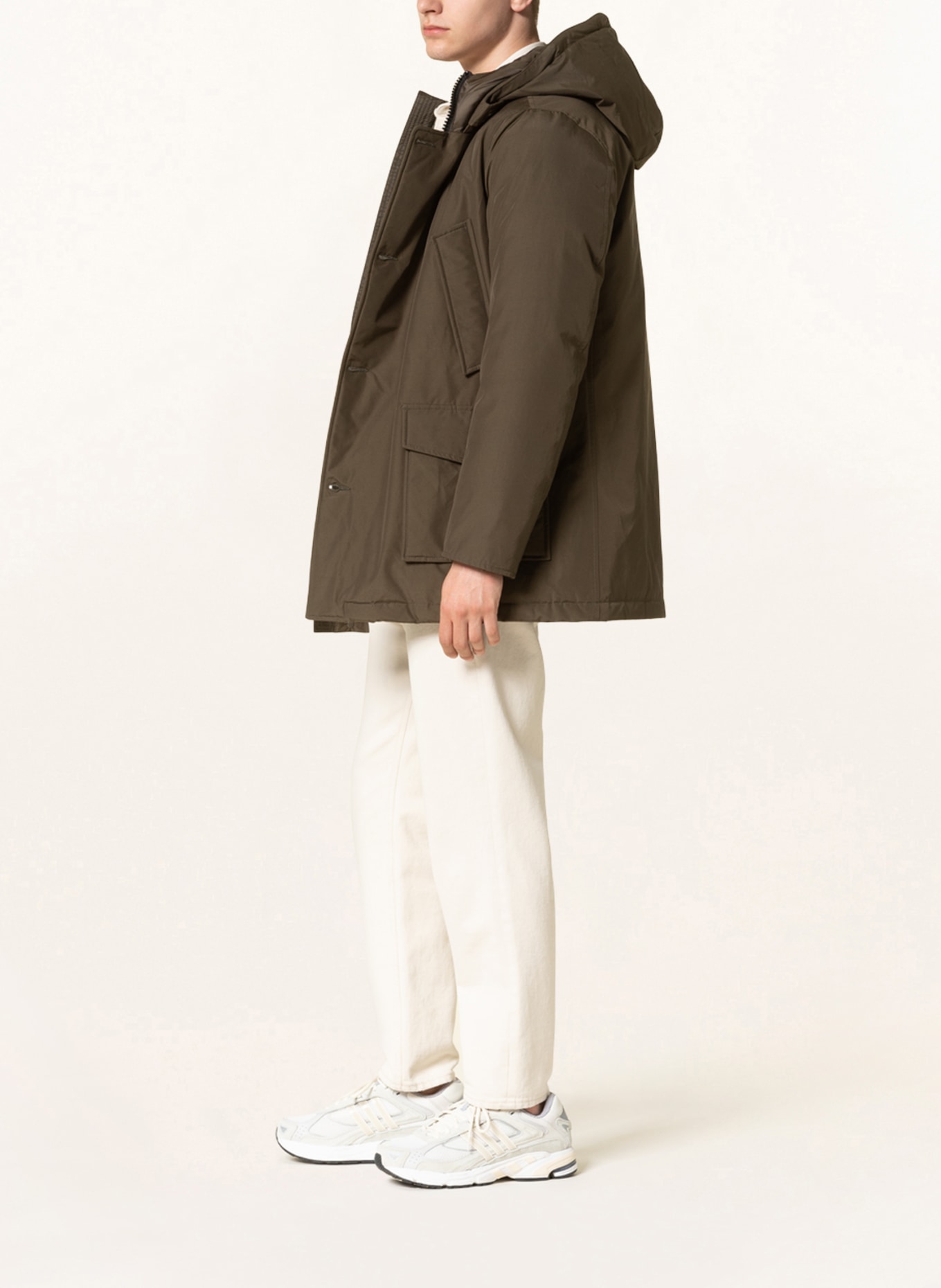 WOOLRICH Daunenparka ARCTIC: DUNKELGRÜN