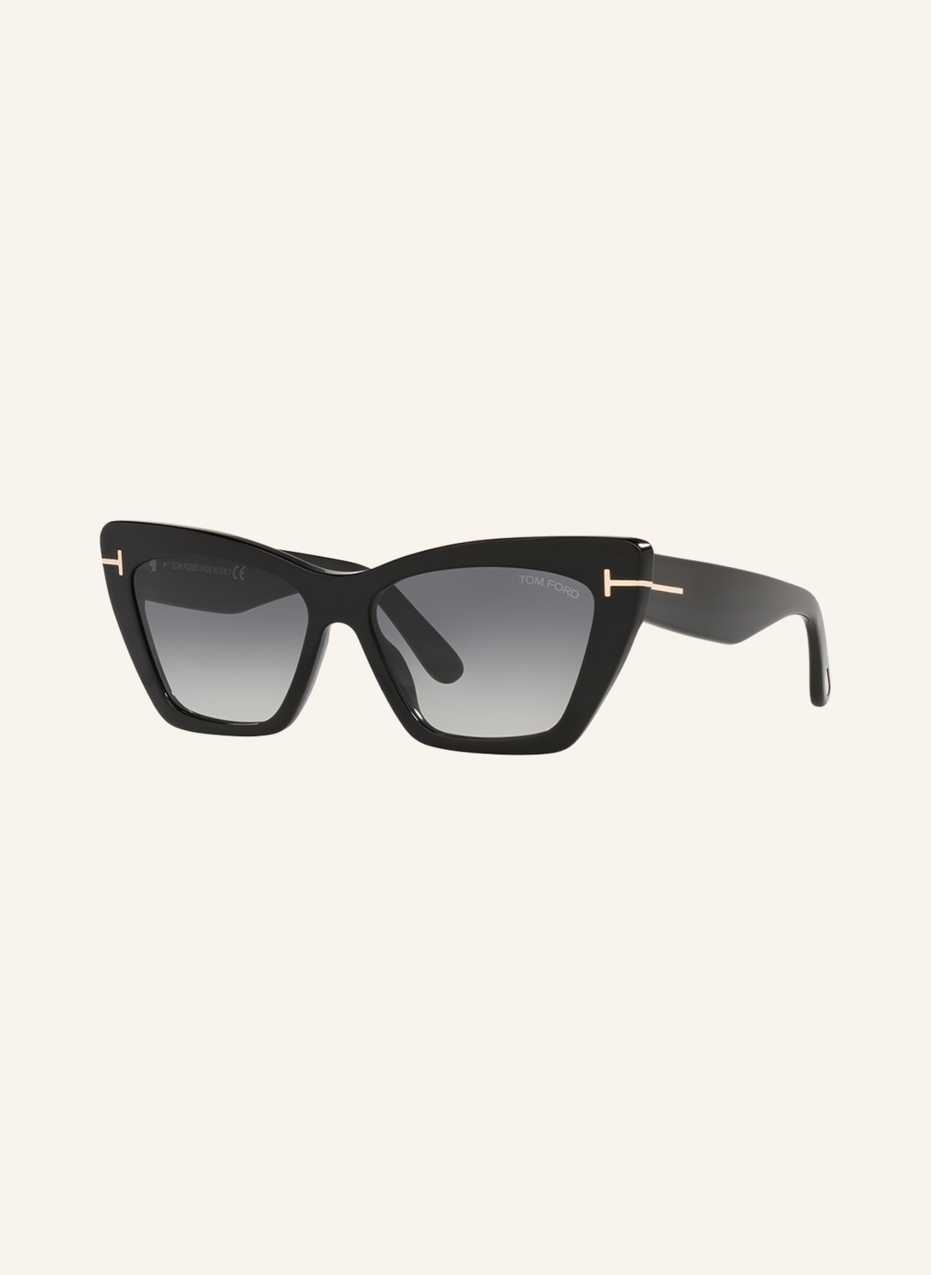 TOM FORD Sunglasses FT0907, Color: 1330L3 - BLACK/ GRAY GRADIENT (Image 1)