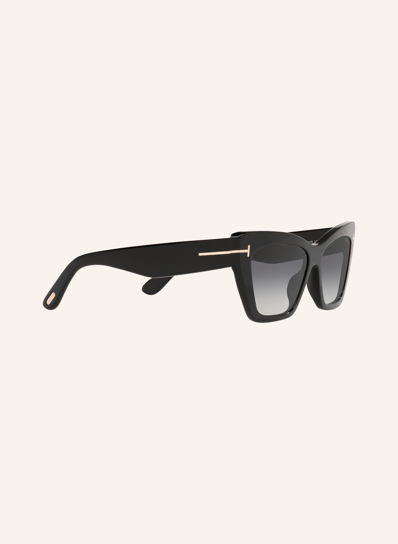 TOM FORD Sunglasses FT0907, Color: 1330L3 - BLACK/ GRAY GRADIENT (Image 3)