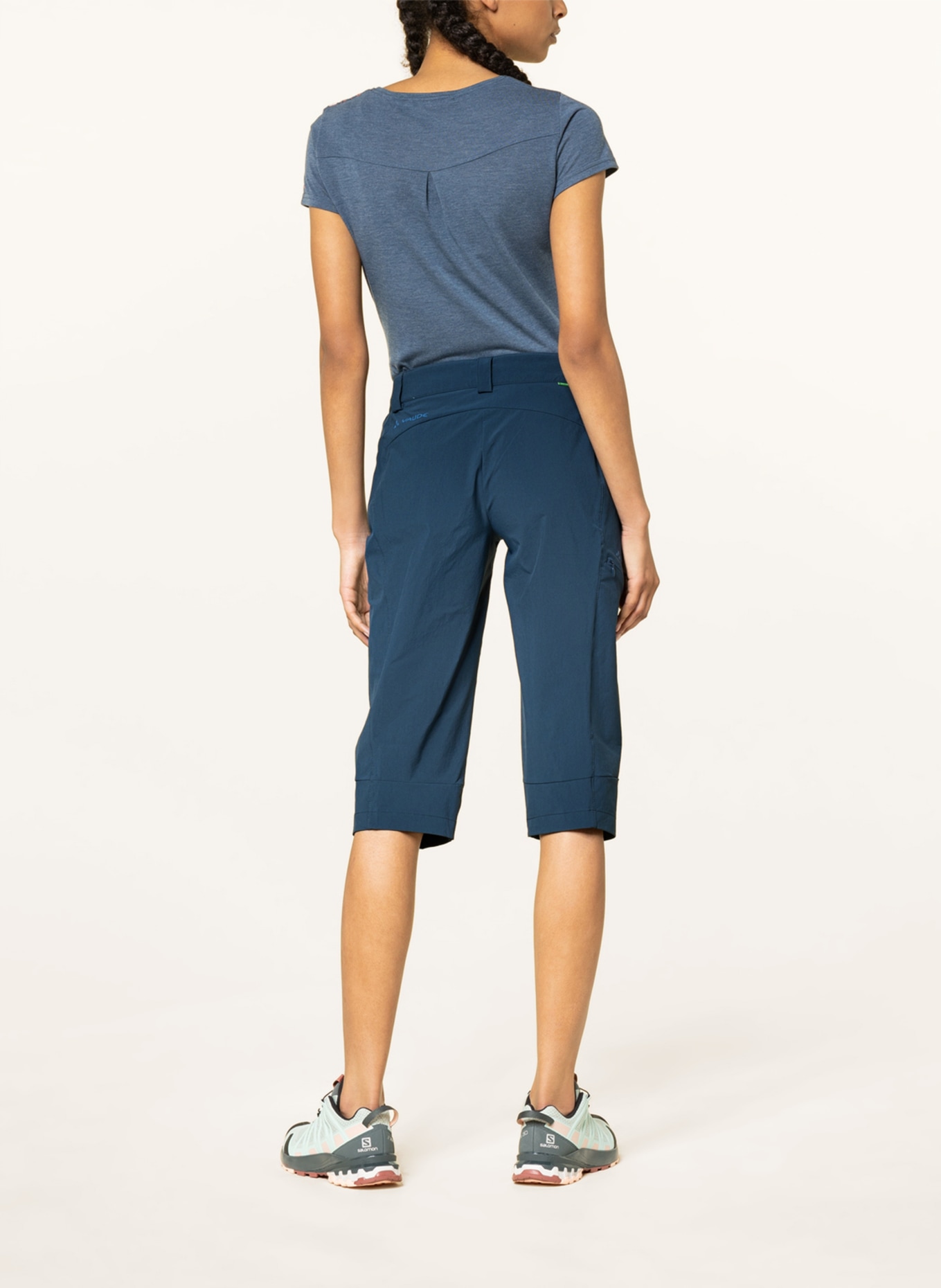 VAUDE 3/4 outdoor pants FARLEY III, Color: BLUE (Image 3)