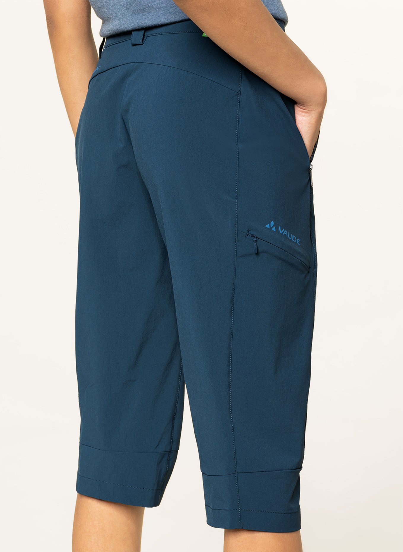 VAUDE 3/4 outdoor pants FARLEY III, Color: BLUE (Image 5)