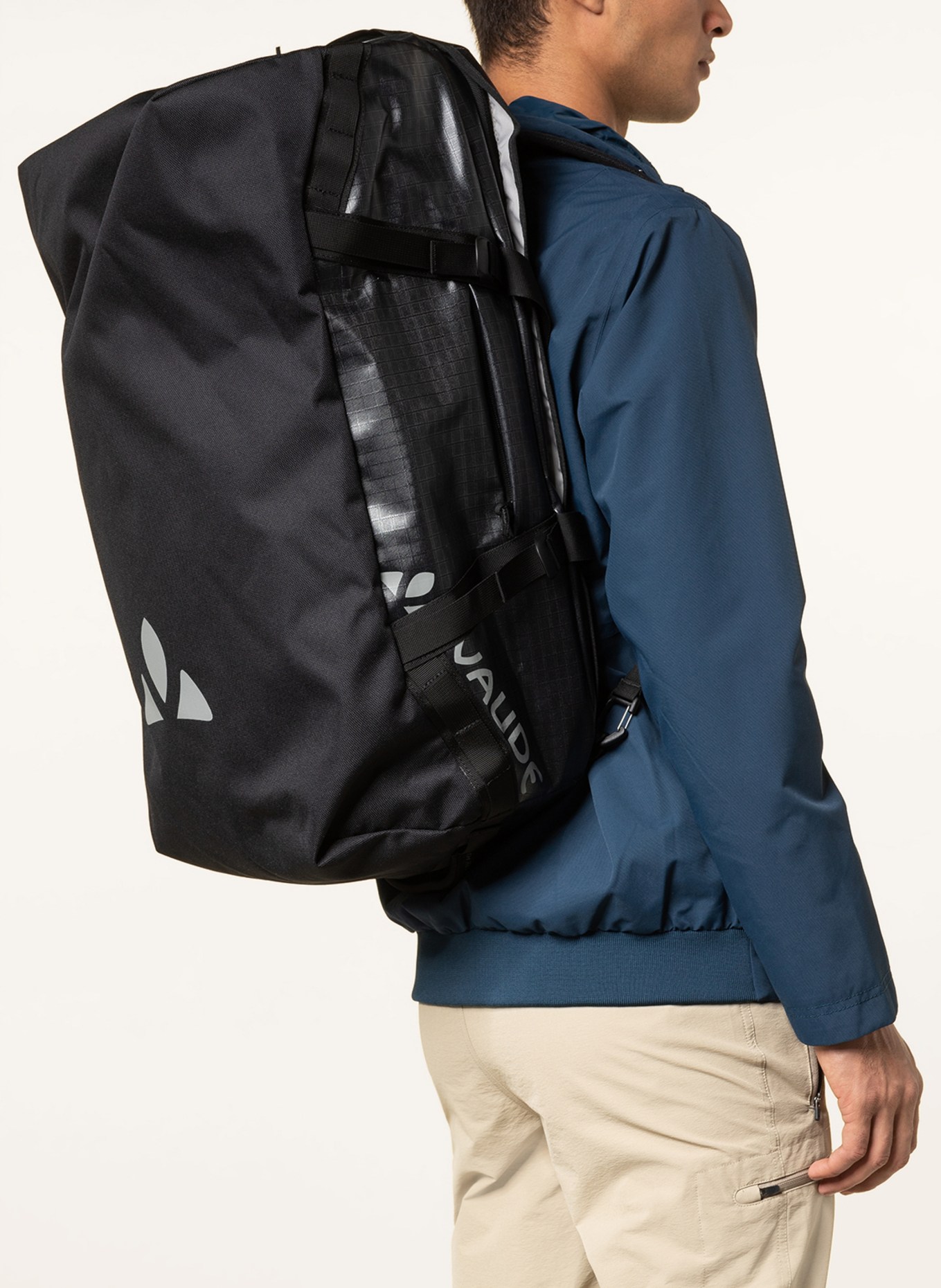 VAUDE Travel bag CITYDUFFEL 65 l, Color: BLACK (Image 4)
