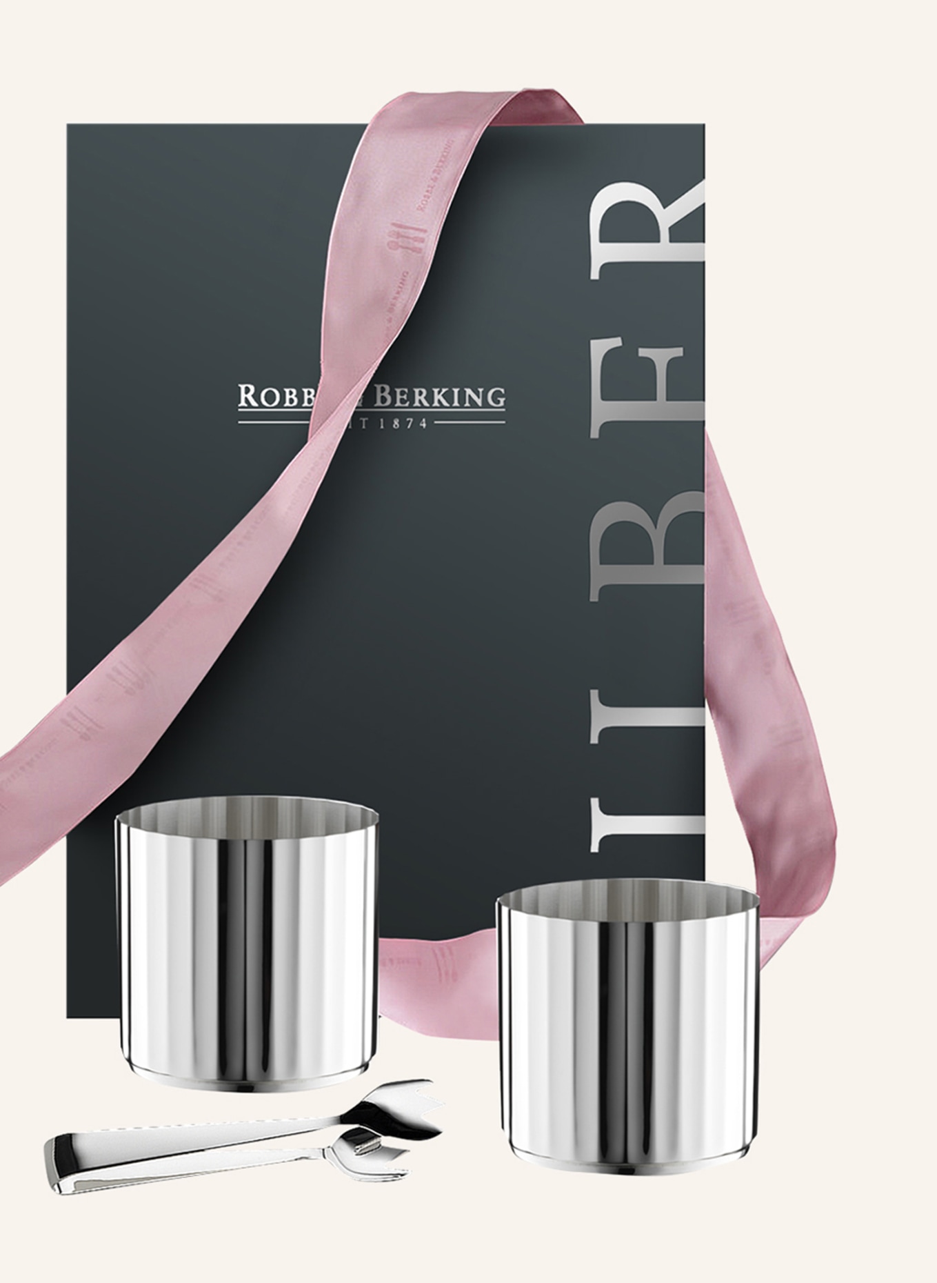 ROBBE & BERKING BELVEDERE whisky gift set, Color: SILVER (Image 2)