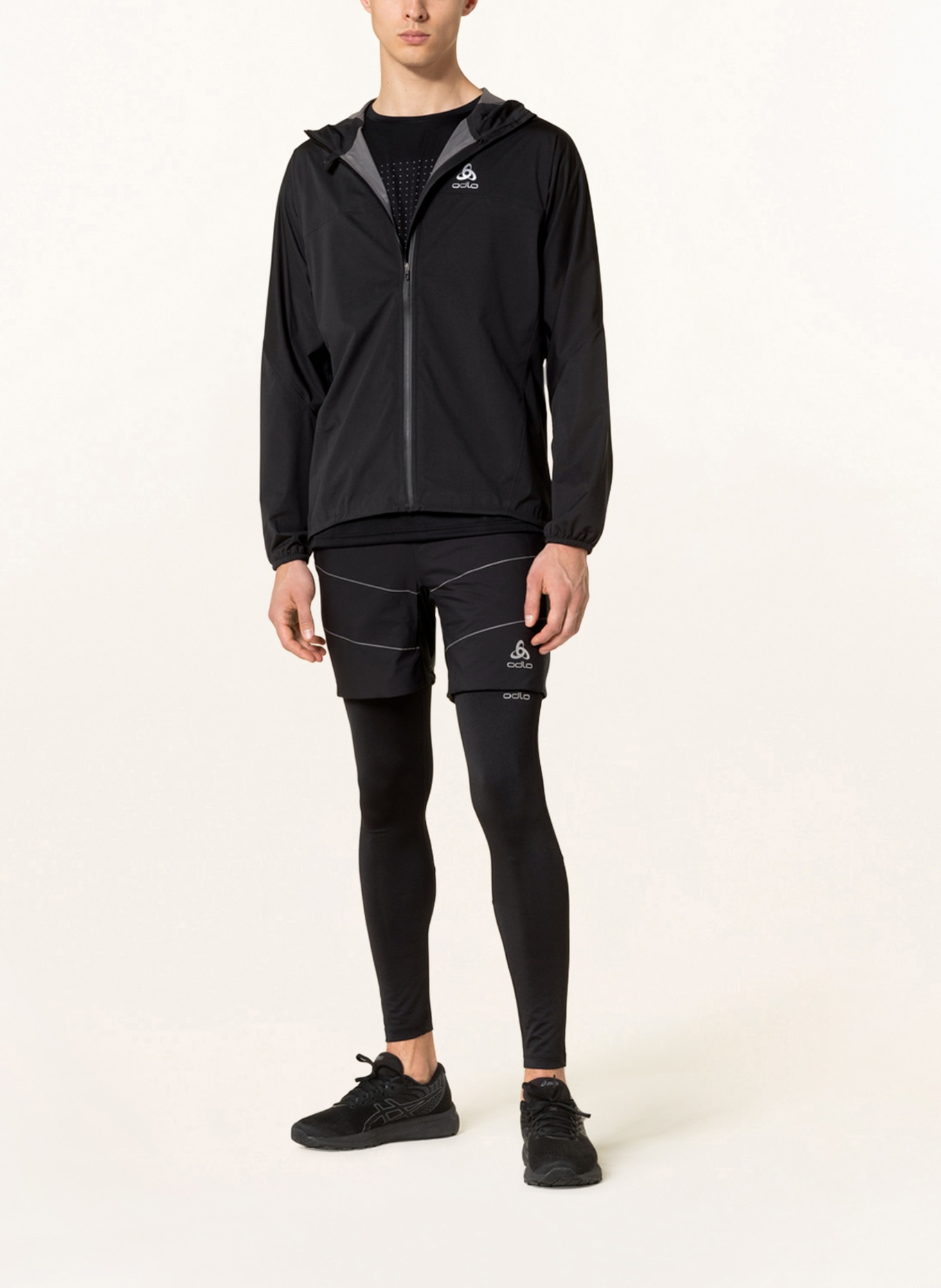 odlo Running jacket ZEROWEIGHT WATERPROOF, Color: BLACK (Image 2)