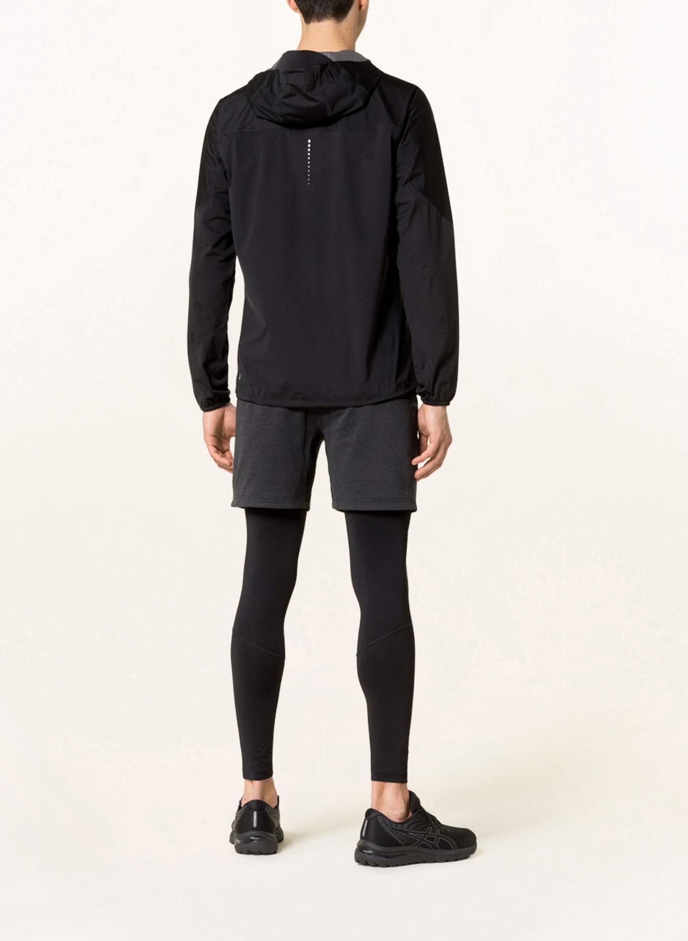 odlo Running jacket ZEROWEIGHT WATERPROOF, Color: BLACK (Image 3)