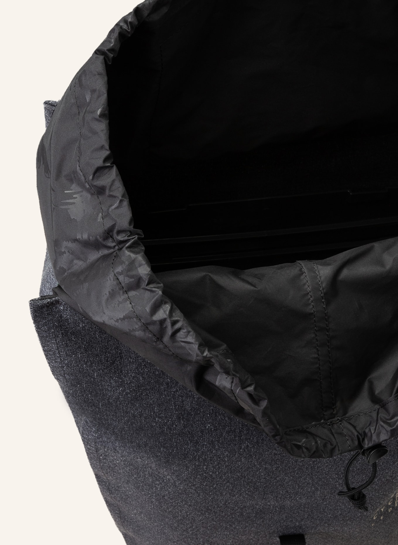 VAUDE Bicycle bag RECYCLE SINGLE 23 + 7 l, Color: BLACK (Image 3)