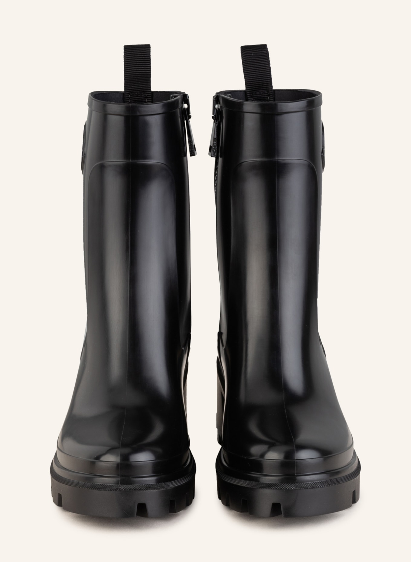 MONCLER Gummi-Boots, Farbe: SCHWARZ (Bild 3)